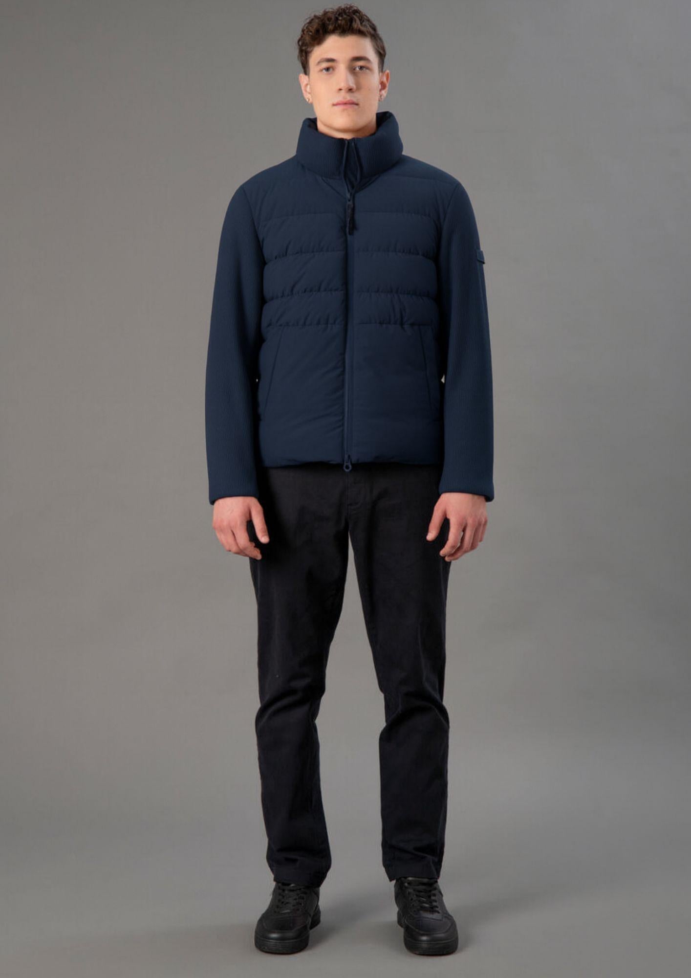 Rihunik Giacca Invernale Uomo Jhonny Blu Navy RIMA263J F0056 888 RIHUNIK