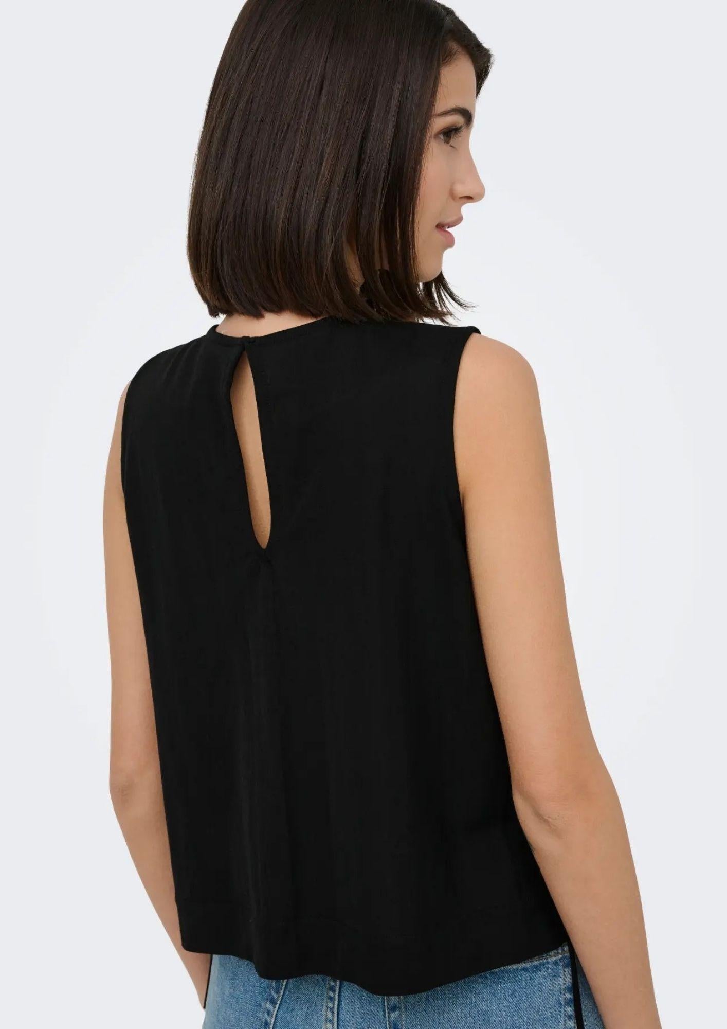 Jacqueline De Yong Top Donna Leslie Nero 15374333 Black JACQUELINE DE YONG