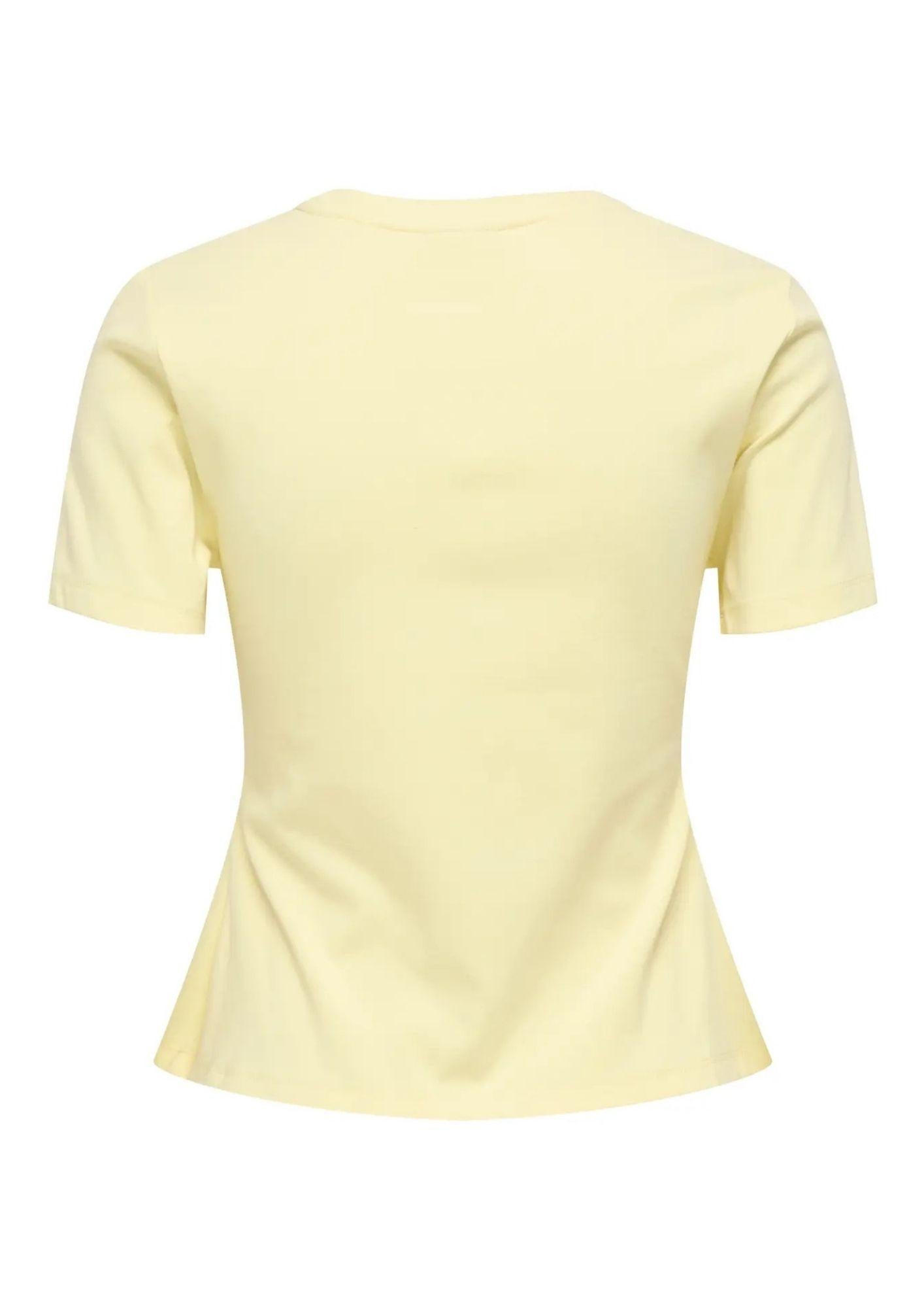 Jacqueline De Yong Top Donna Tessa Giallo 15365933 Double Cream JACQUELINE DE YONG