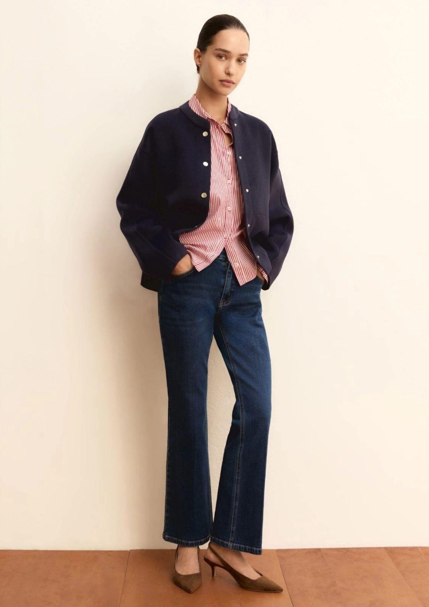 Emme Marella Jeans Donna Emmslimflare Blu Medio 2615181061200 002 EMME MARELLA