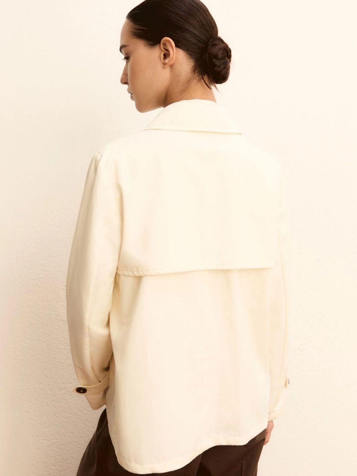 Emme Marella Impermiabile Donna Emmpelota Bianco Lana 2615021091200 001 EMME MARELLA