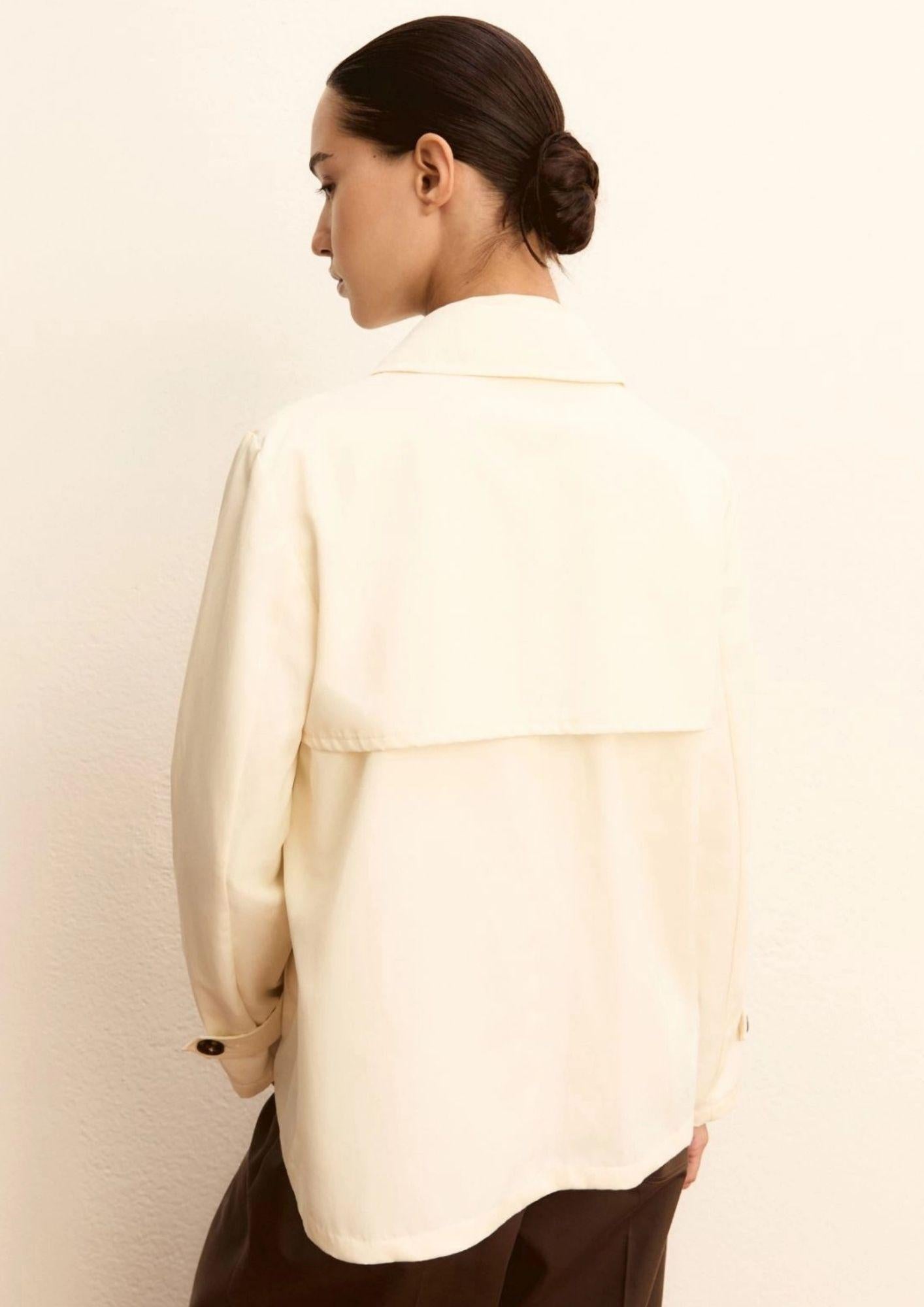 Emme Marella Impermiabile Donna Emmpelota Bianco Lana 2615021091200 001 EMME MARELLA