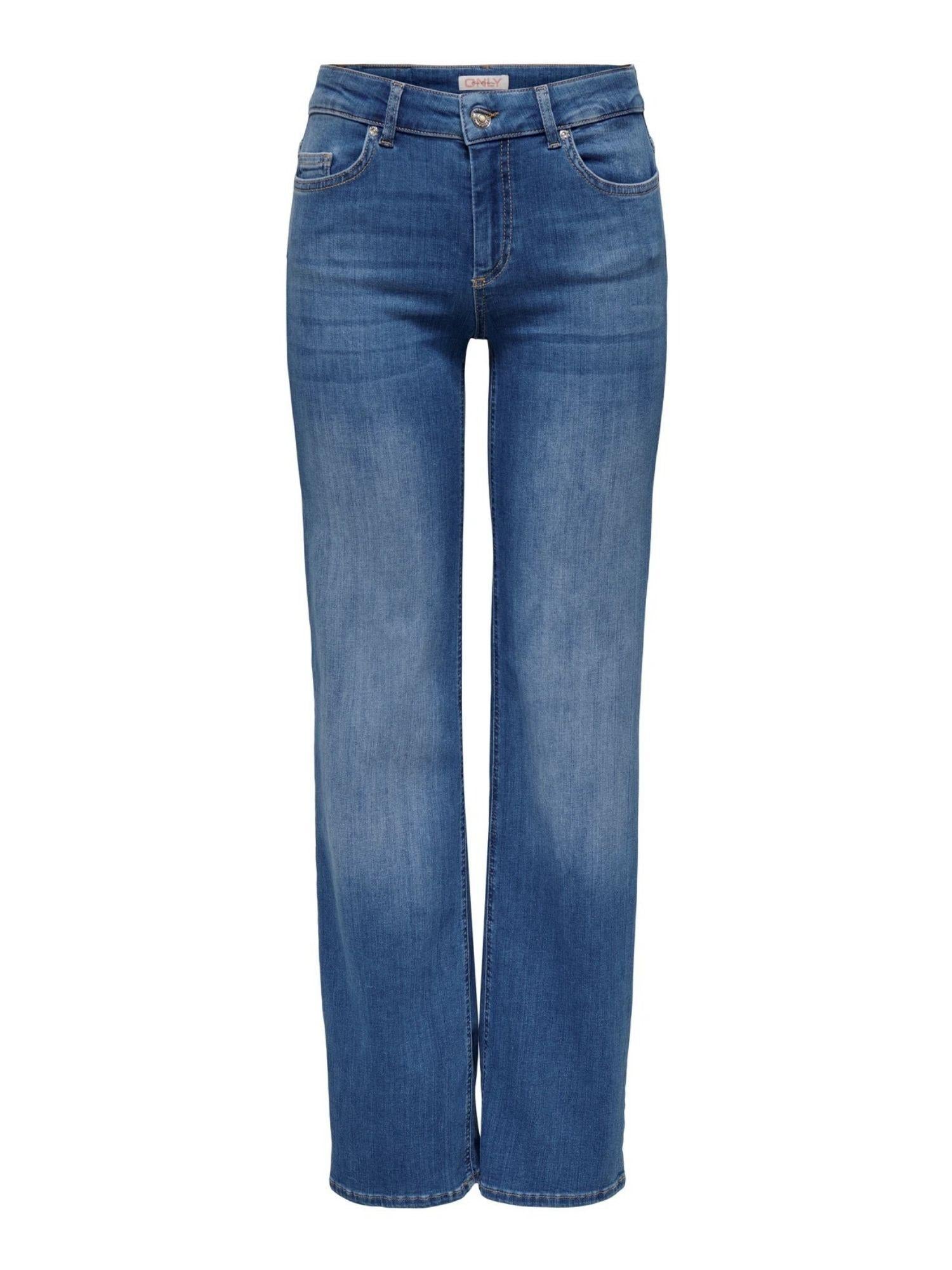 Only Jeans Donna Medium Blue Straight Fit Onlblush 15330787 Medium Blue Denim ONLY