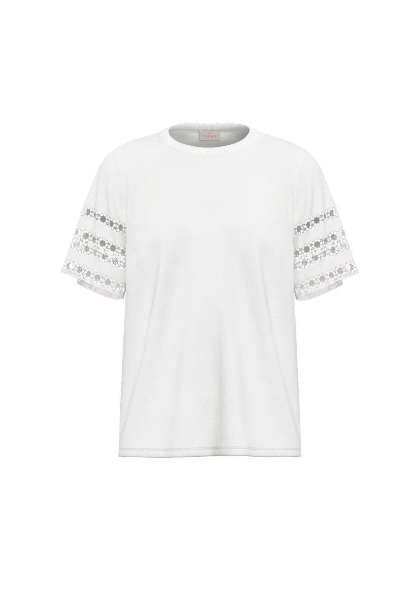 Emme Marella T-Shirt Donna Emmape Bianca 2615971042200 001 EMME MARELLA