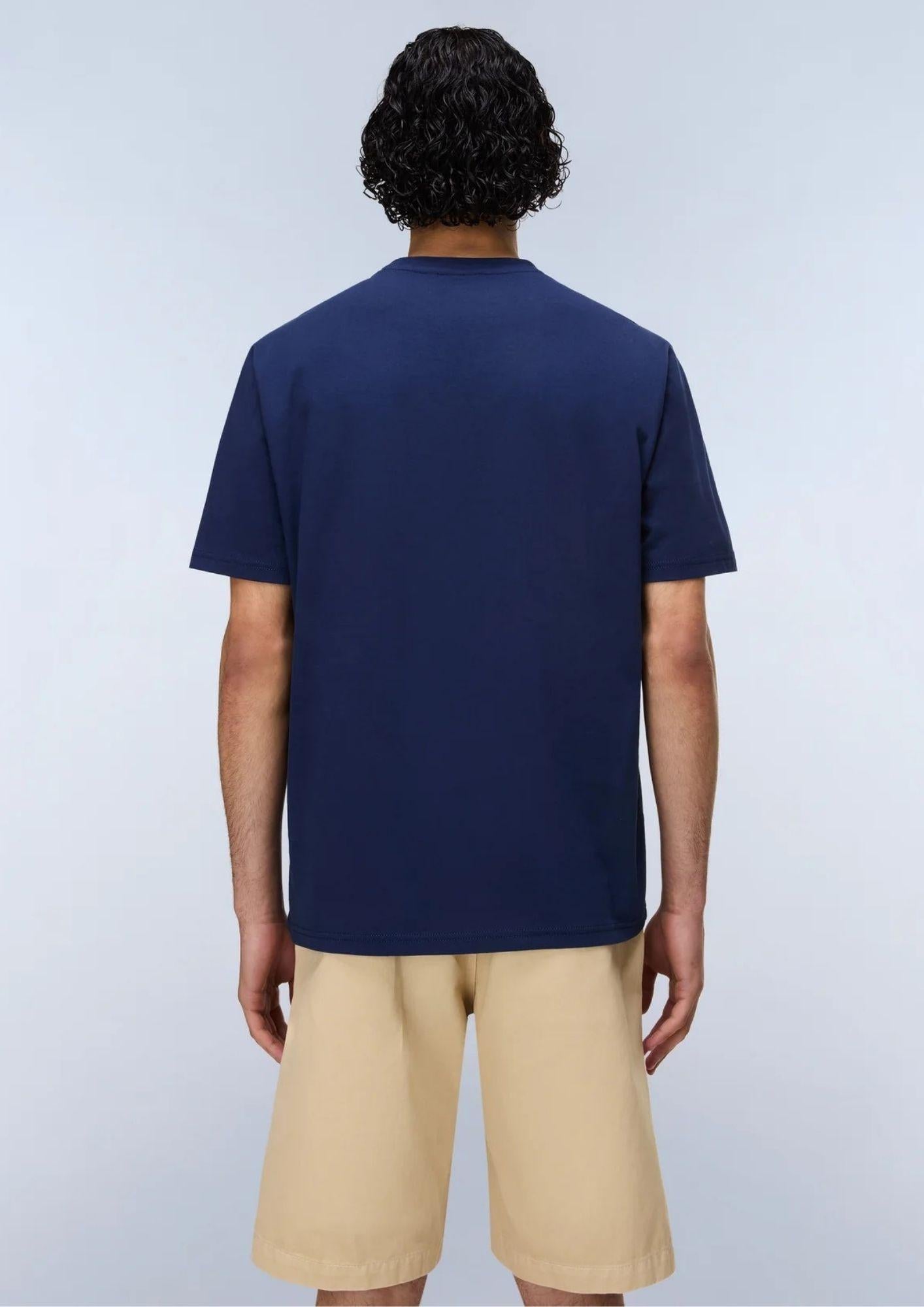 Napapijri T-Shirt Uomo Phos Blu NP0A4G5A B2Q NAPAPIJRI