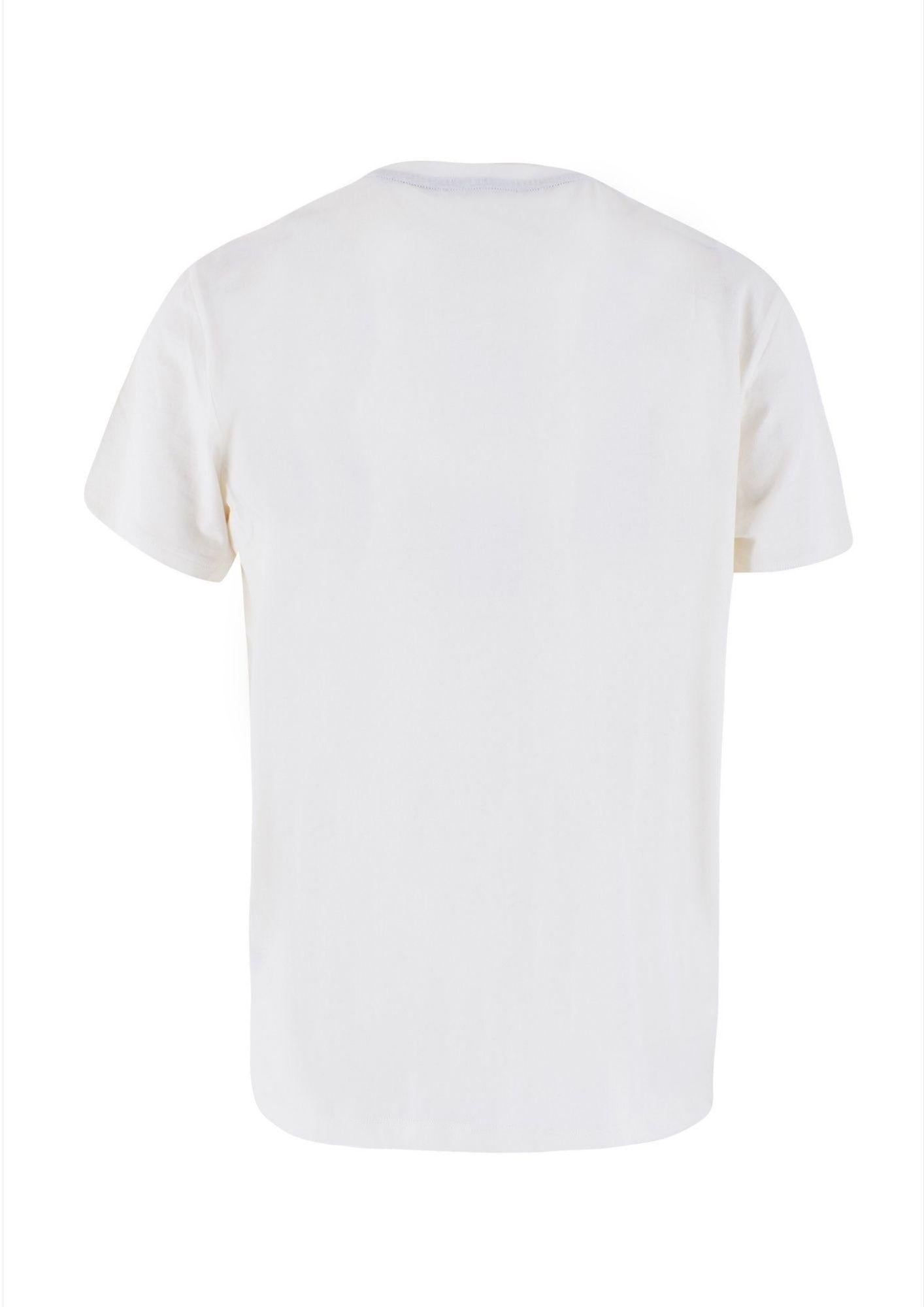 Yes Zee T-Shirt Uomo Bianca T727 SG04 0127 YES ZEE