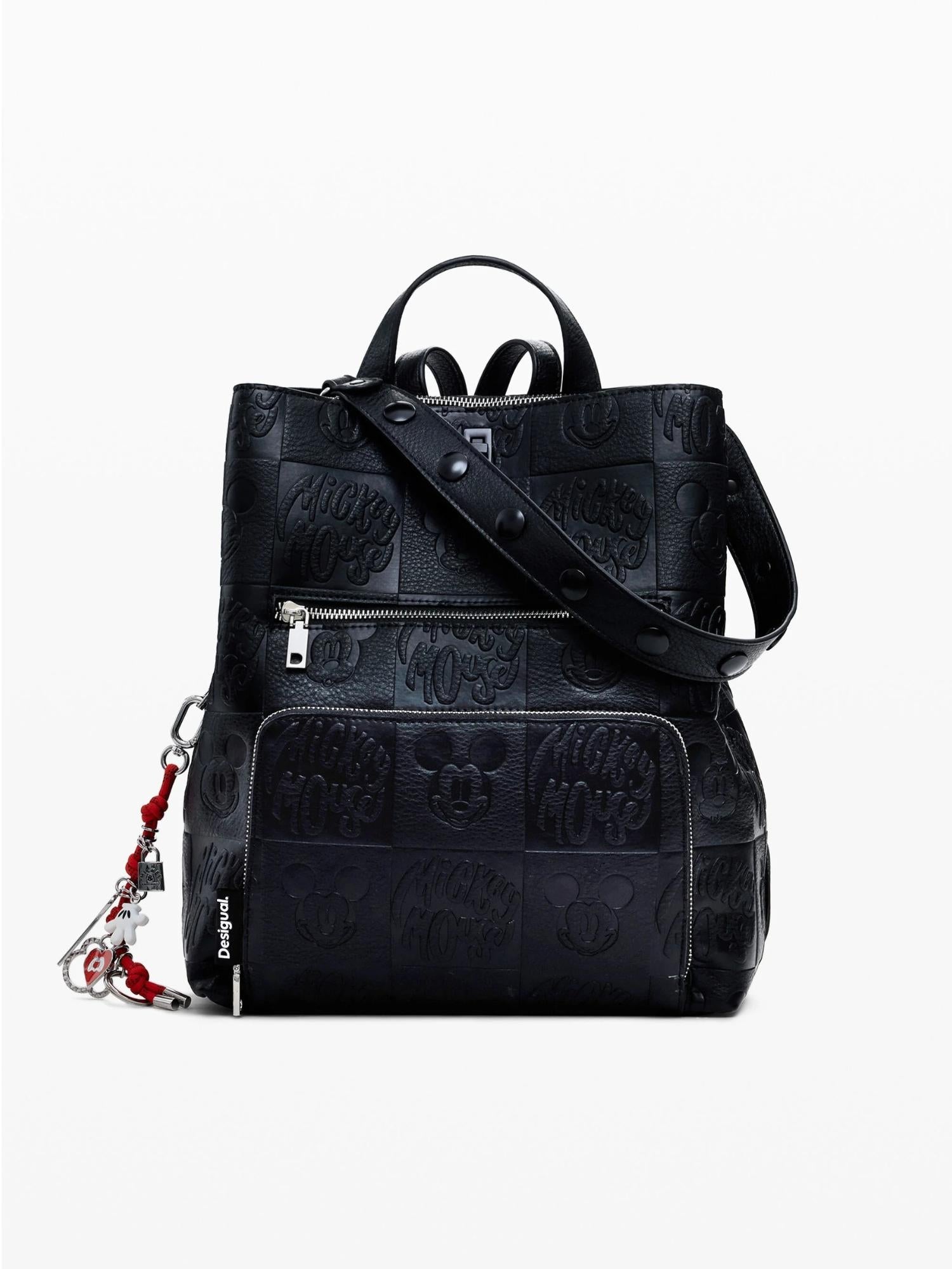 Desigual Zaino convertibile Mickey medio Donna Nero 25WAKP02 2000 DESIGUAL