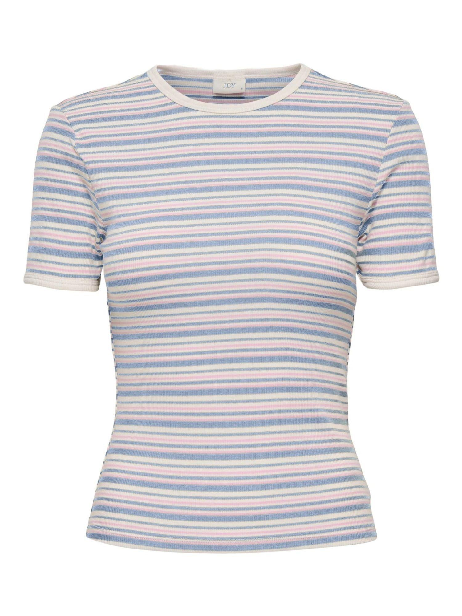 Jacqueline De Yong T-Shirt Donna Cashmere Blue Jdylada 15363219 Cashmere Blue MIX JACQUELINE DE YONG