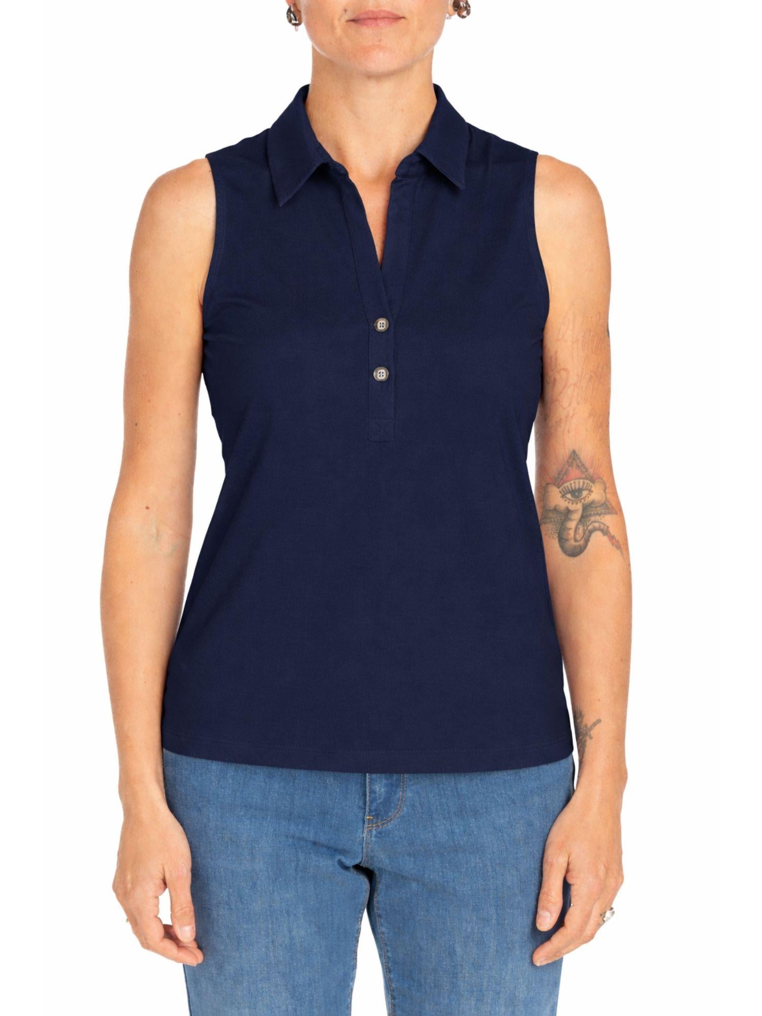 Diana Gallesi Polo Donna Blu G055R000663N 34 DIANA GALLESI