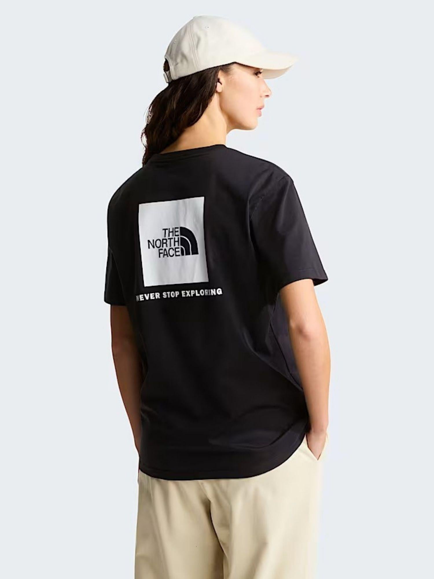 The North Face T-Shirt Donna Opal Frost Evolution NSE Box Relaxed NF0A8B6W KY4 THE NORTH FACE