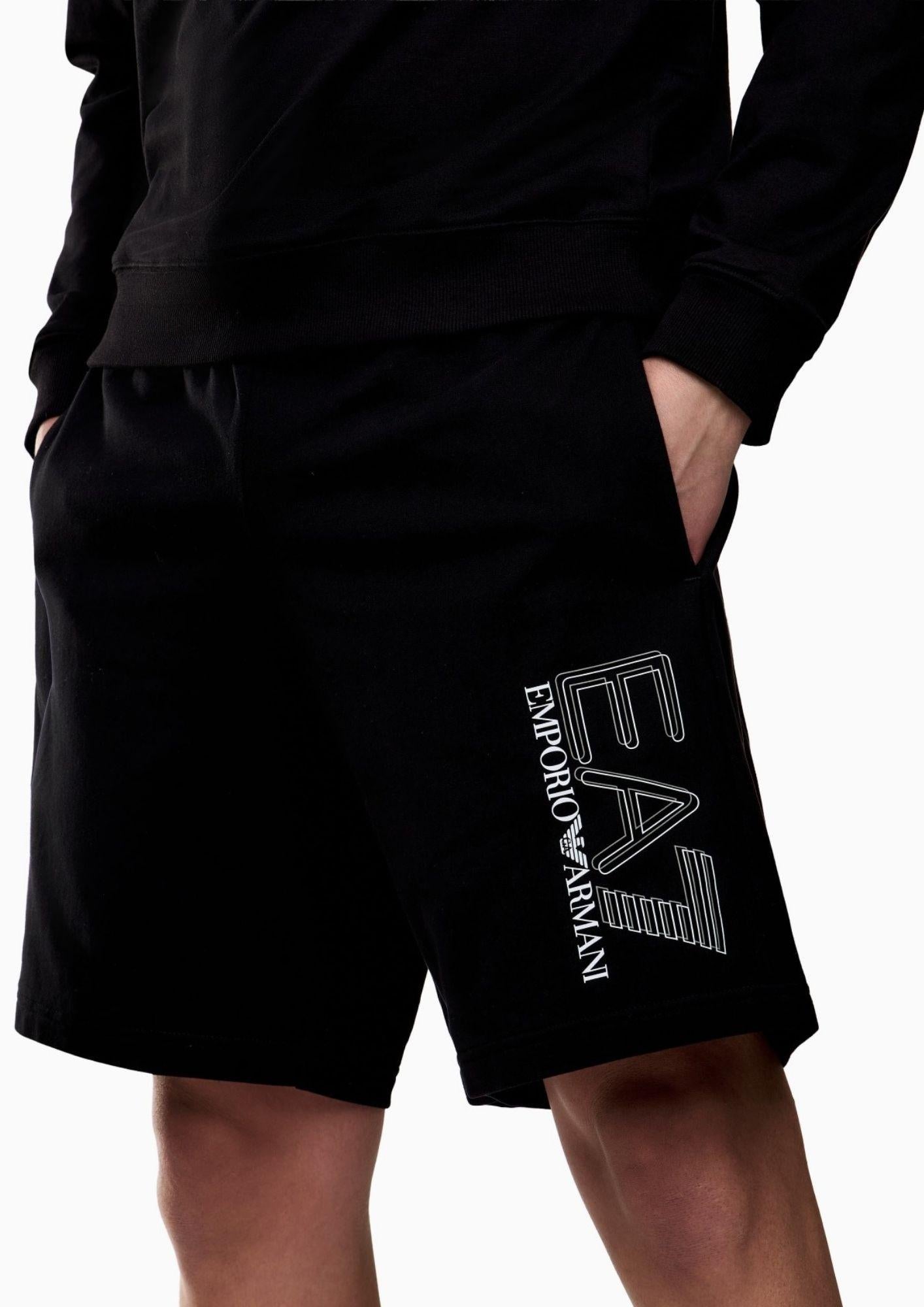 EA7 Emporio Armani Shorts Uomo Nero 7M001315 AF13512 UC001 EA7 EMPORIO ARMANI
