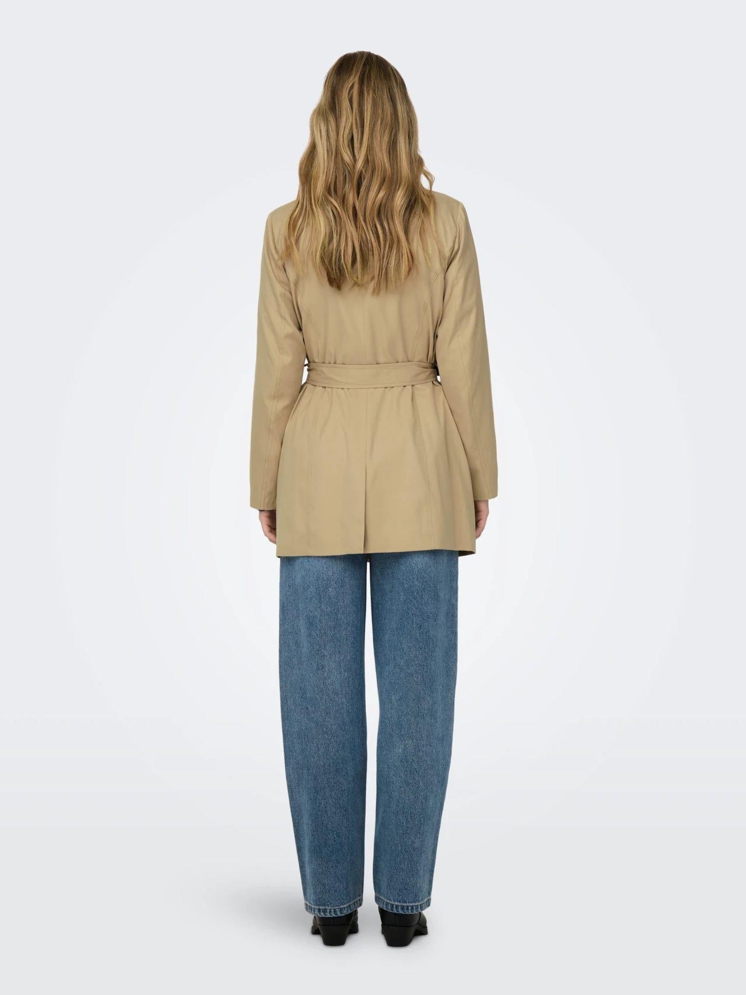 Only Trench Donna Ginger Root Onlvalerie 15191821 Ginger Root ONLY