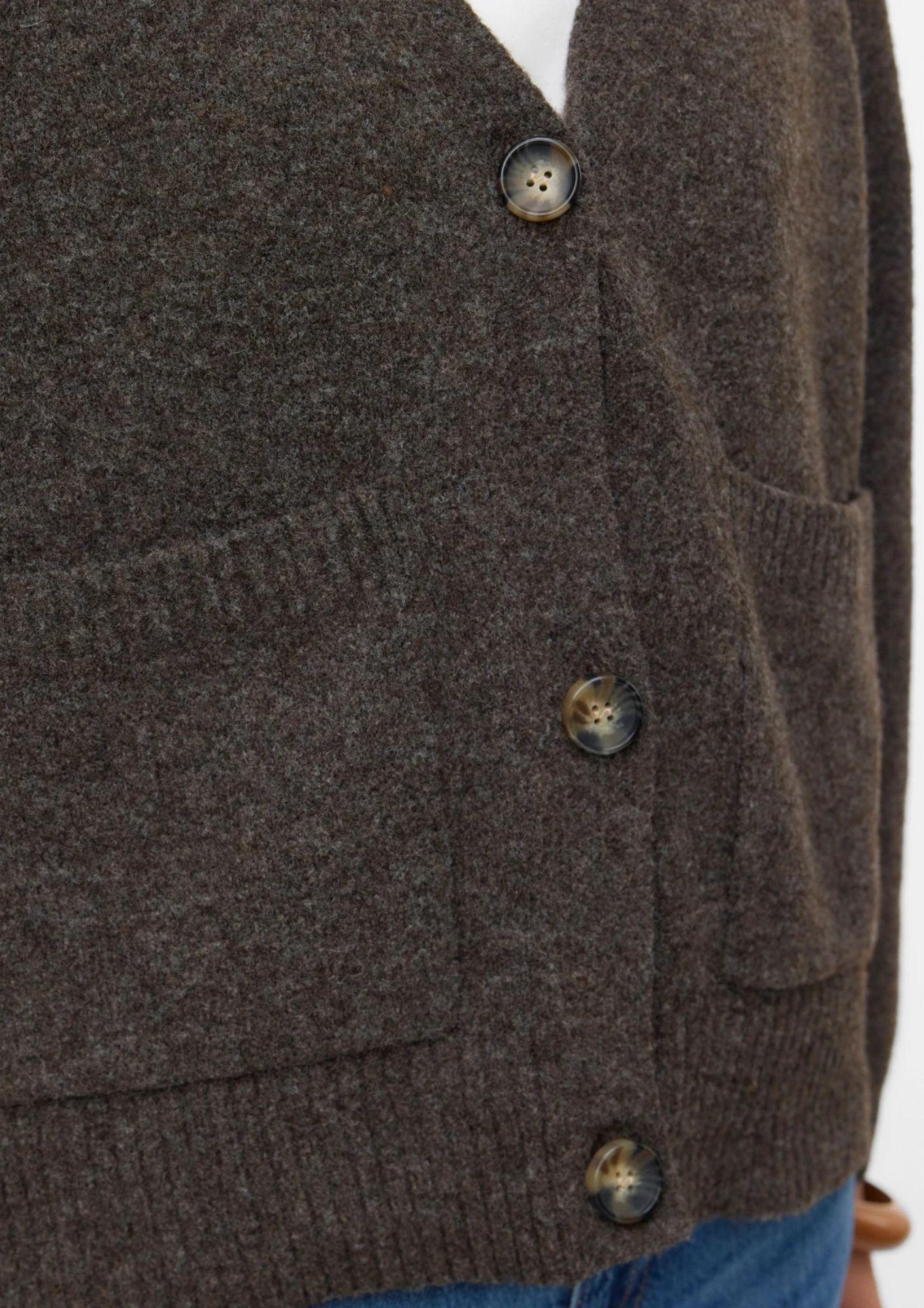 Vero Moda Cardigan Donna Boom Marrone 10320457 Chocolate Torte MELANGE VERO MODA