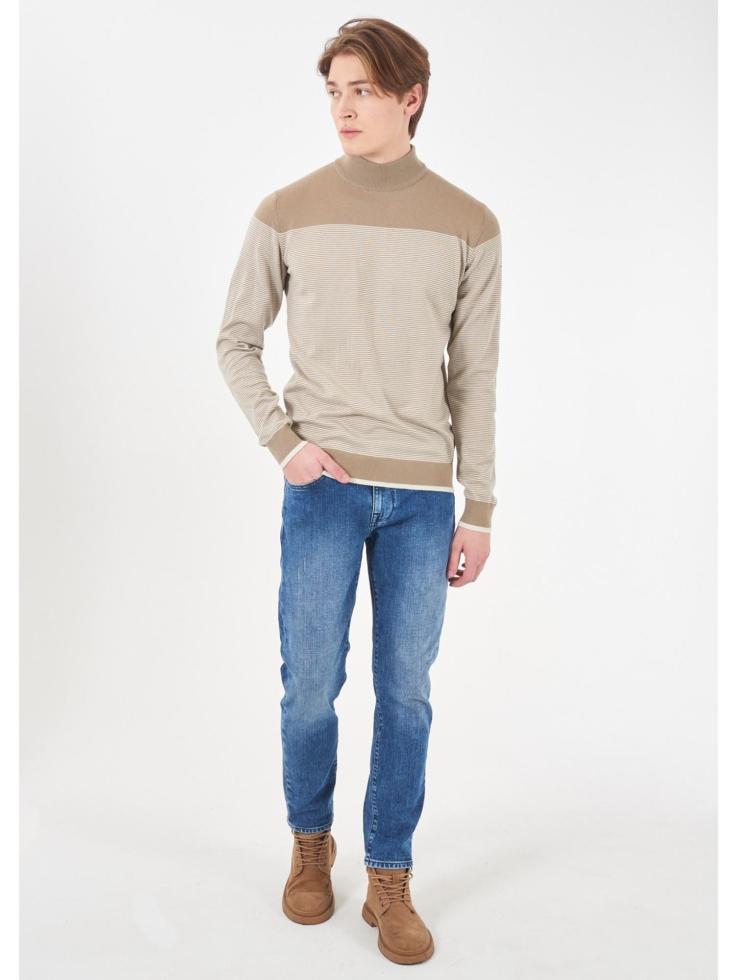 Yes Zee Jeans 5 Tasche Slim Fit Uomo Super Stone P601 F173 J712 YES ZEE