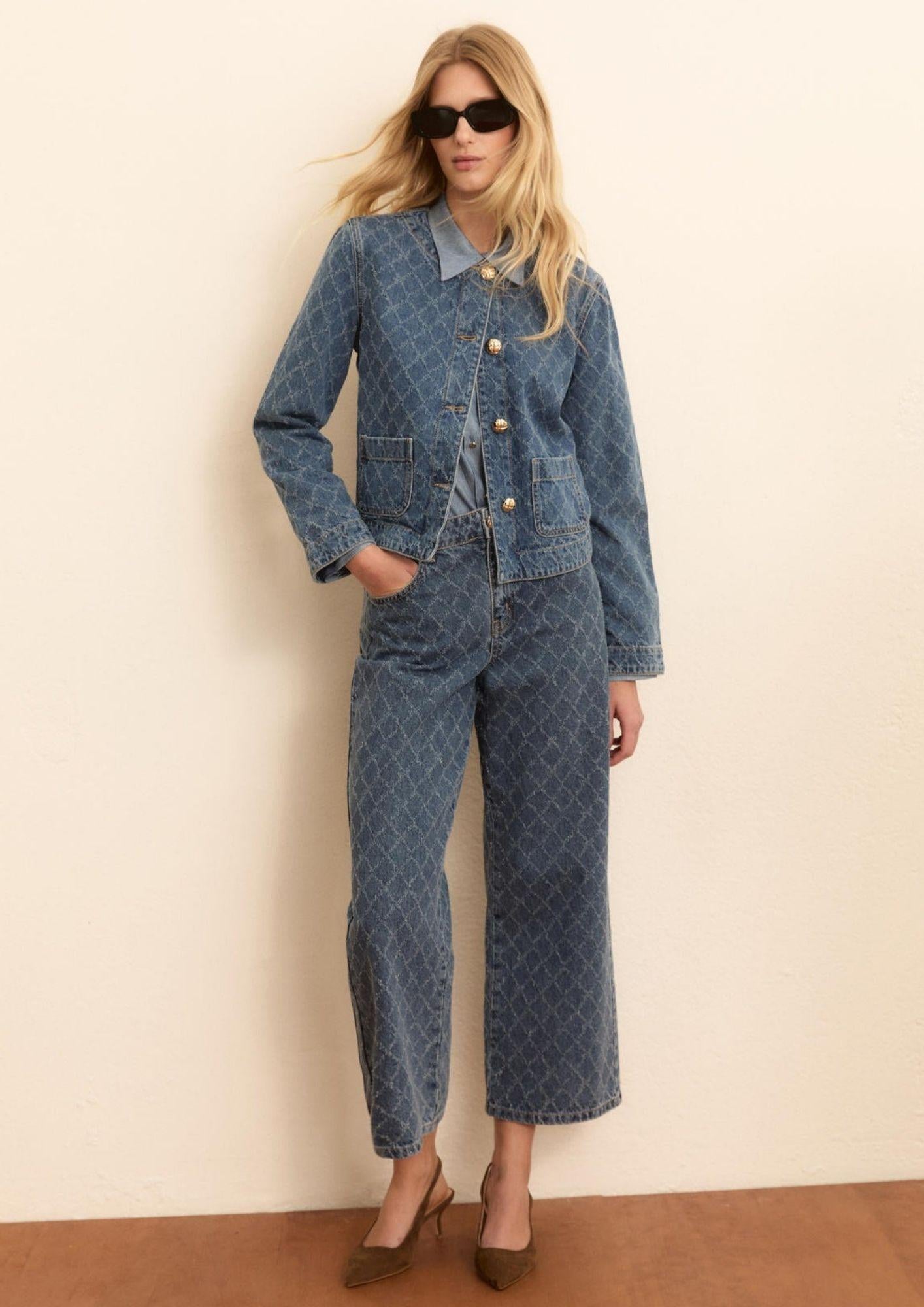 Emma Marella Giacca Donna Emispadino Blue Jeans 2615041024200 001 EMME MARELLA