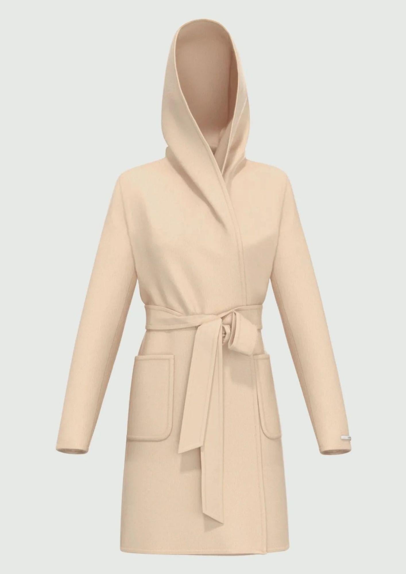 Emme Marella Cappotto Donna Oblato Cammello 2525016011200 003 EMME MARELLA