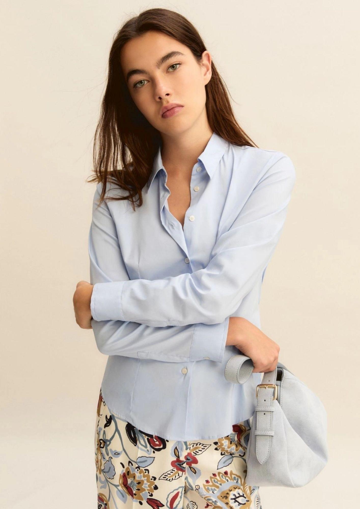 Emme Marella Camicia Donna Emmtempo Azzurra 2615111011200 003 EMME MARELLA
