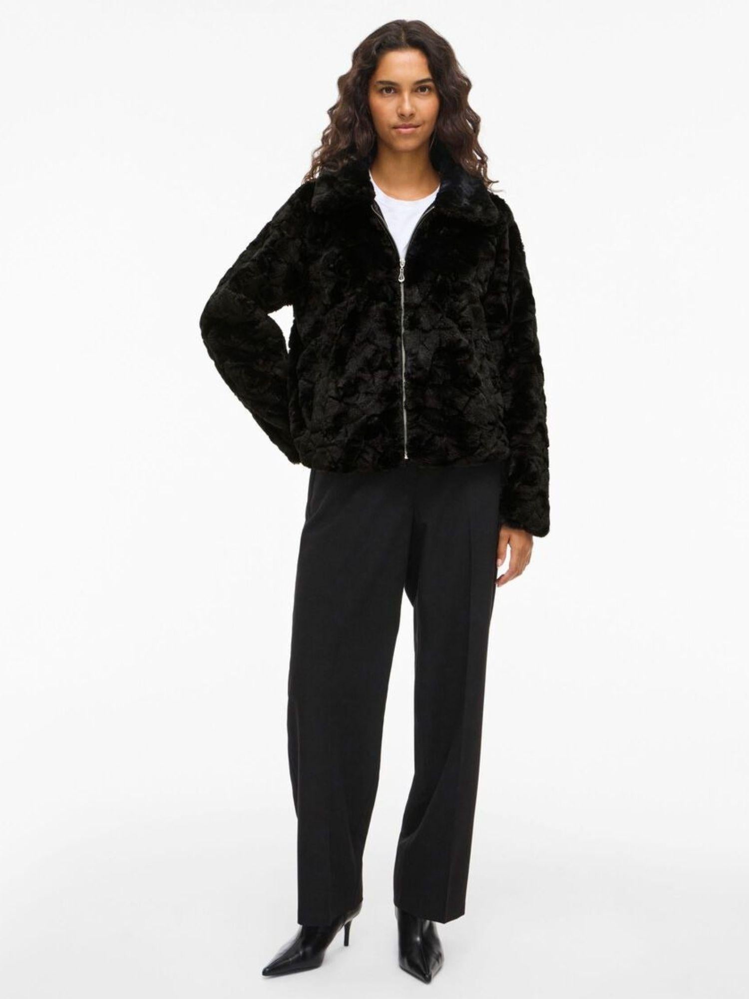 Vila Giacca Invernale Donna Dorte Nero 14107888 Black VILA