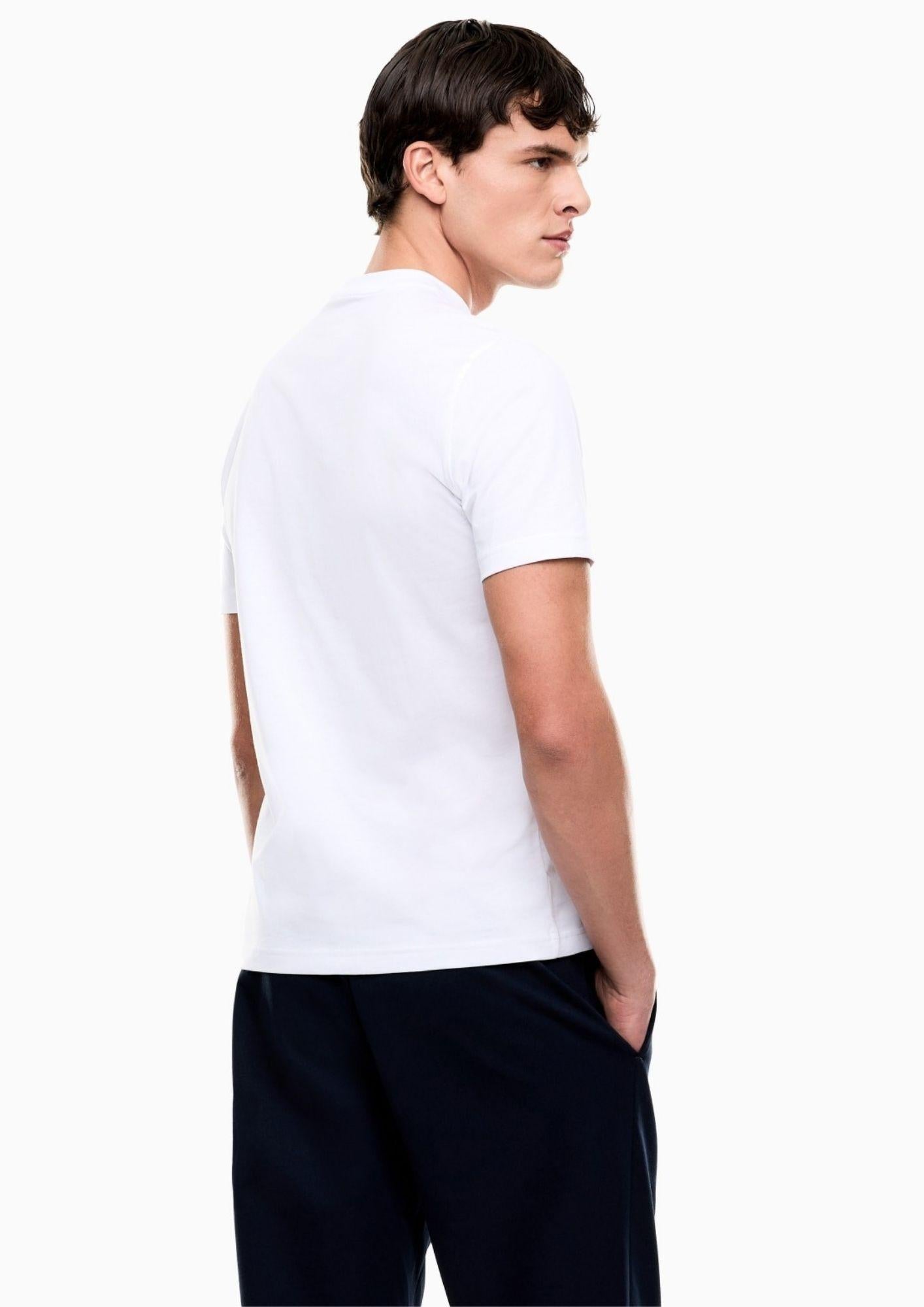 EA7 Emporio Armani T-Shirt Bianca 7M001307 AF10375 U0002 EA7 EMPORIO ARMANI