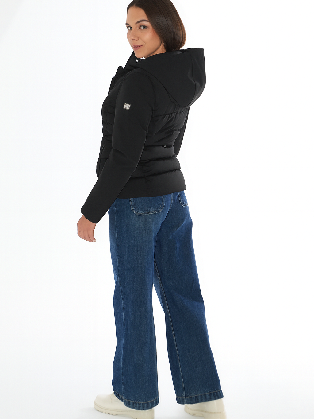 Yes Zee Giubbino Donna Nero J045 M800 0801 YES ZEE