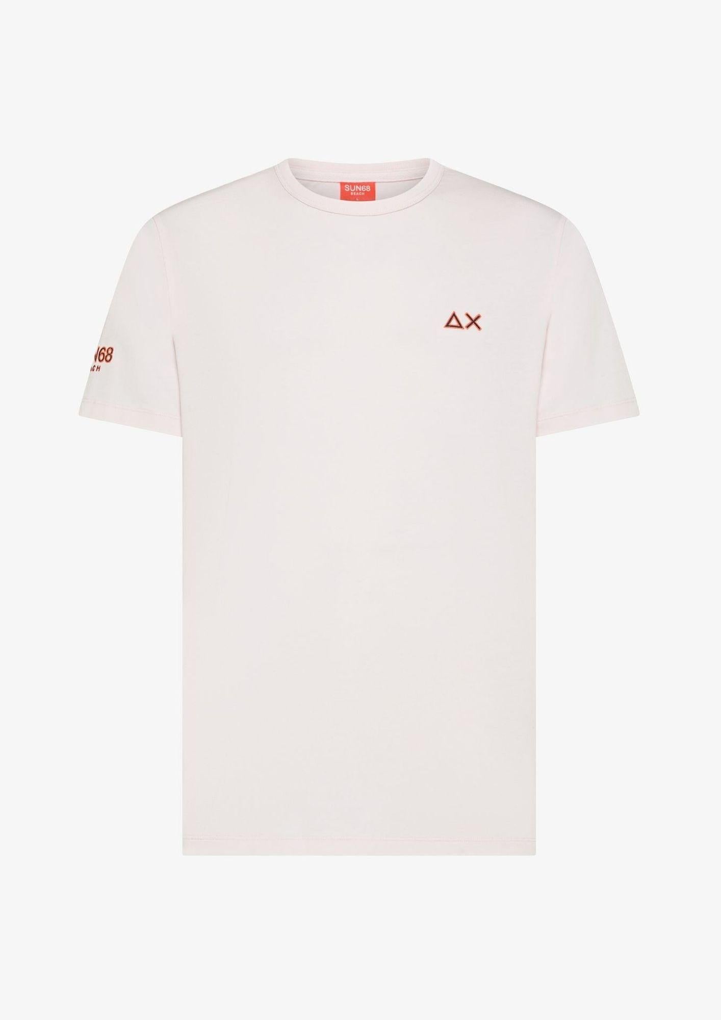 Sun68 T-Shirt Uomo Bianco T36140 01 SUN68
