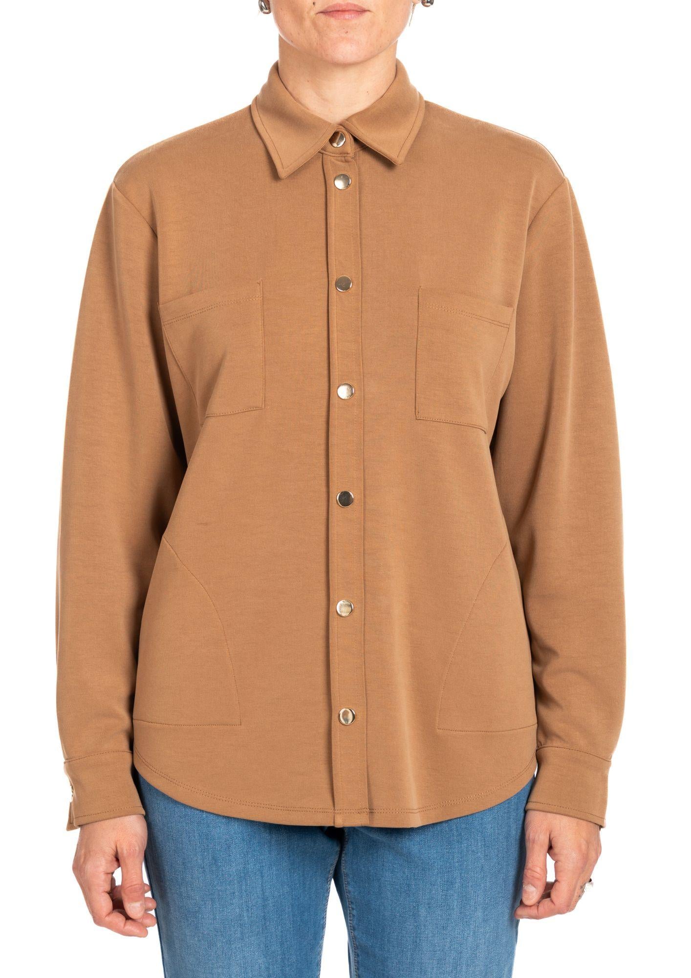 Diana Gallesi Camicia Donna Marrone Deserto 5808J000815N 22 DIANA GALLESI