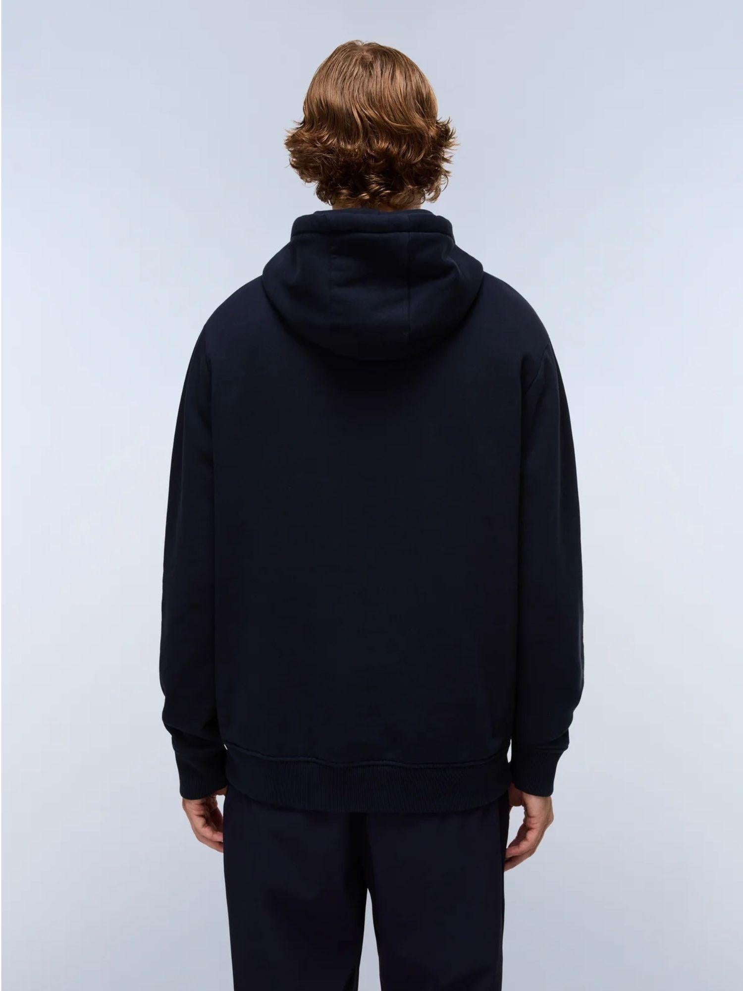 Napapijri Felpa con Cappuccio Balis Uomo Blu Scuro NP0A4FQV 176 NAPAPIJRI