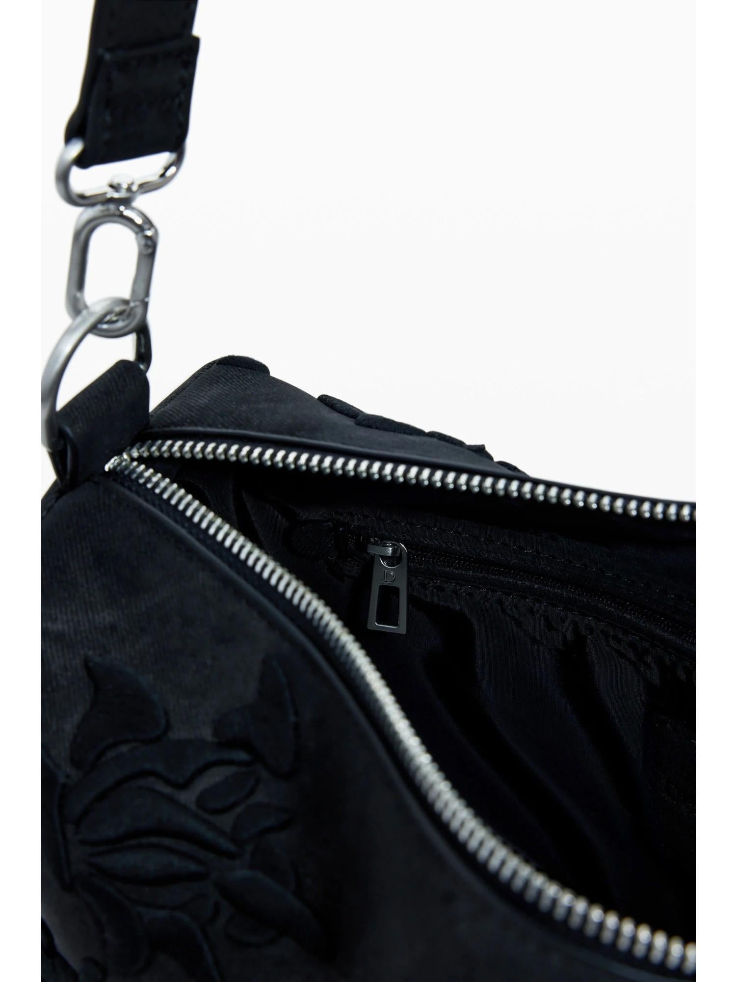 Desigual Borsa media con incisioni 3D Donna Nero 25WAXP41 2000 DESIGUAL