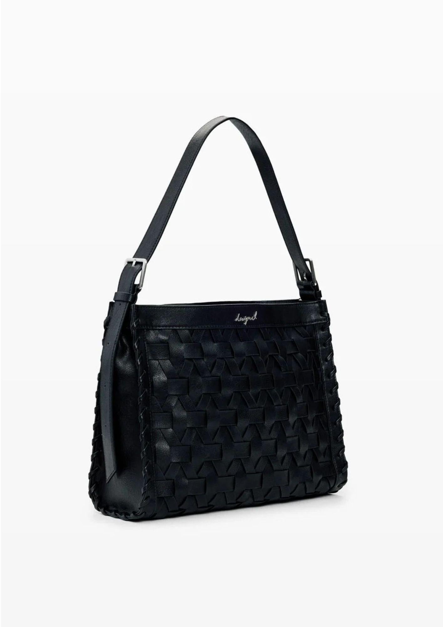 Desigual Borsa Donna Bag Aragon Black Buxton Nera 26SAXP97 2000 DESIGUAL