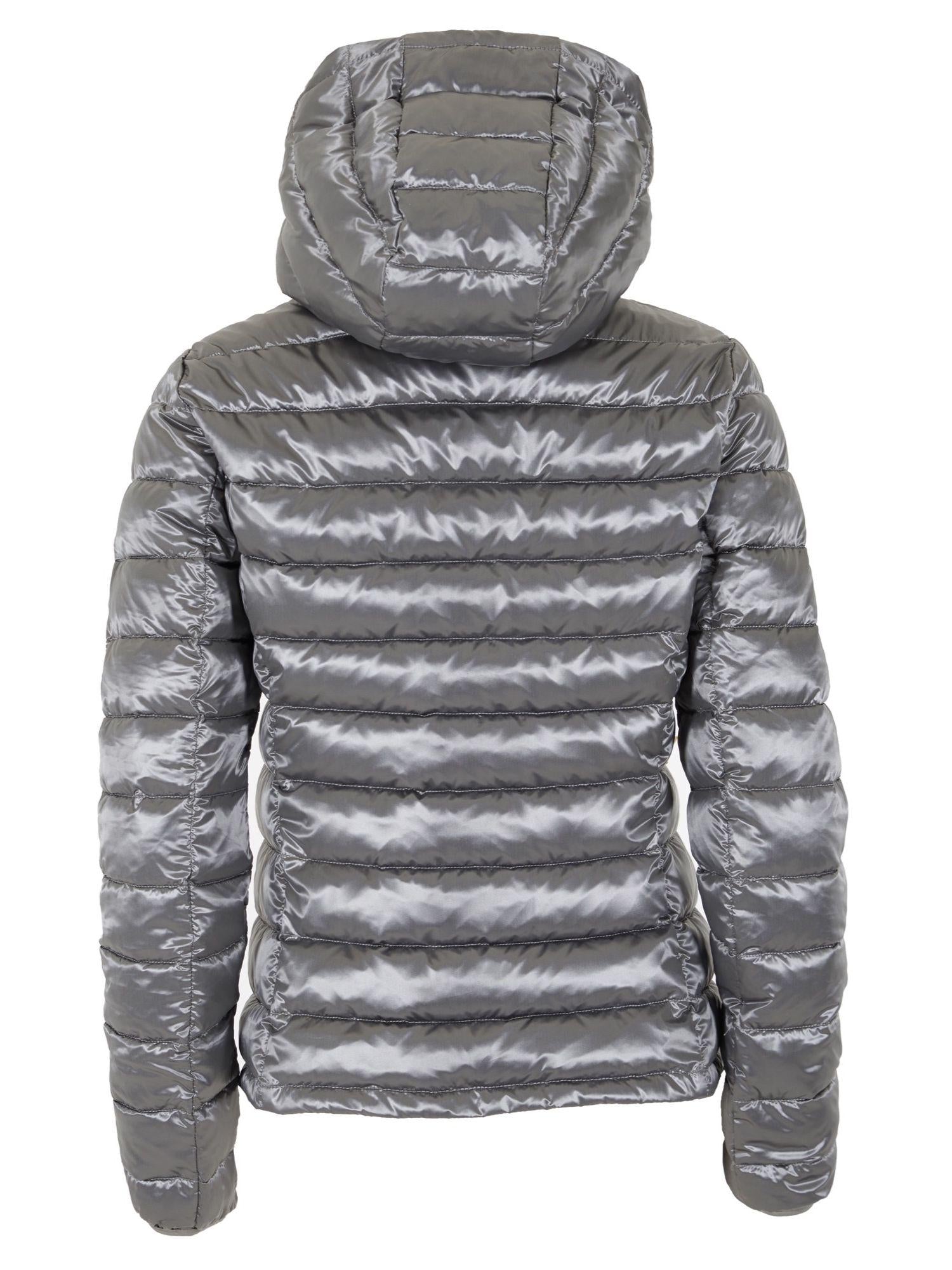 Yes Zee Parka Donna con Giubbino Trapuntato Interno Grigio O069 NU00 0809 YES ZEE