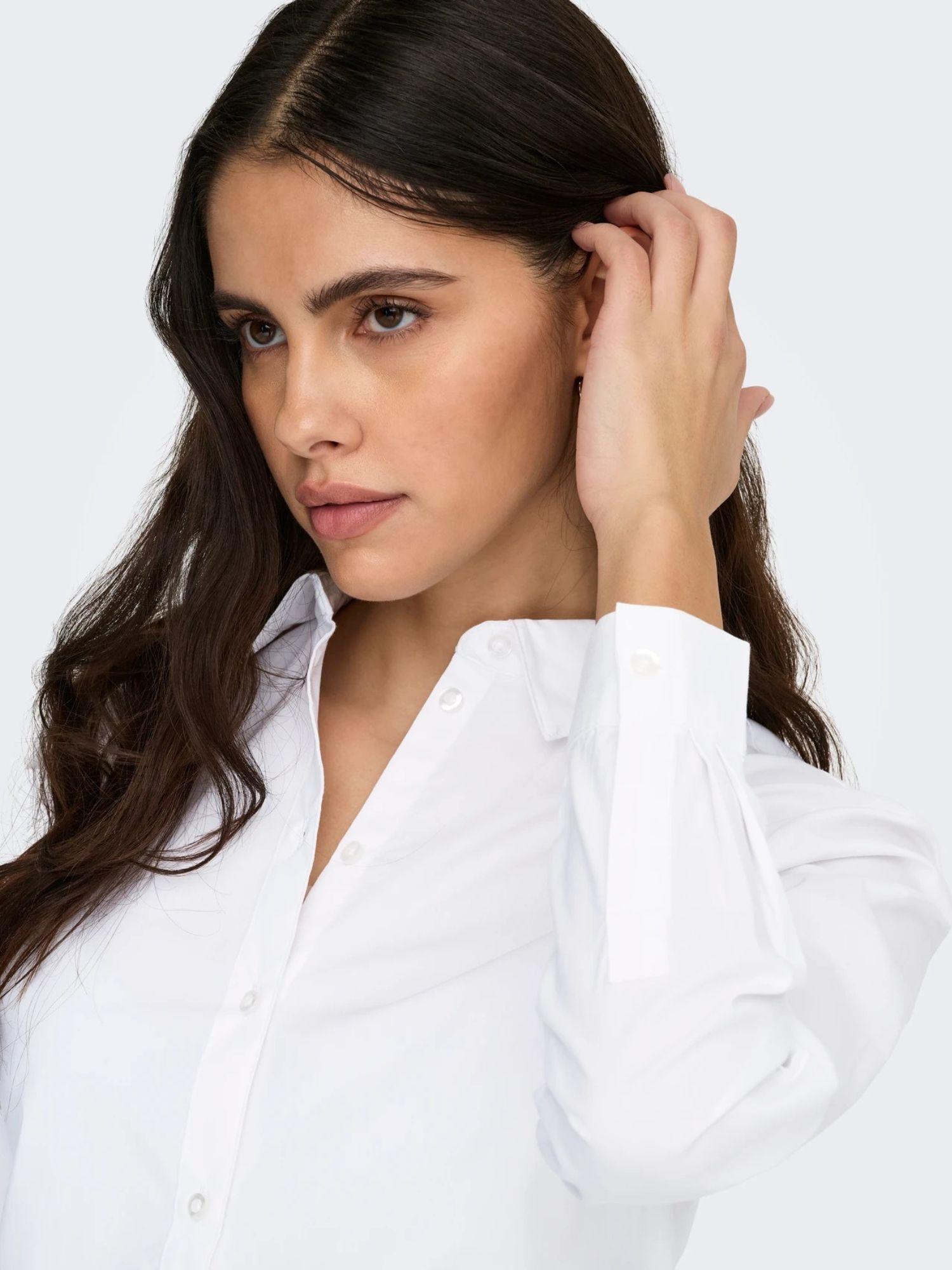 Jacqueline De Yong Camicia Donna Bianco Jdymio 15149877 White JACQUELINE DE YONG