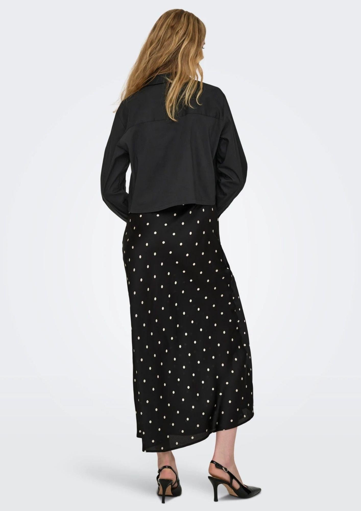 Jacqueline De Yong Camicia Donna Mio Nera 15363677 Black JACQUELINE DE YONG