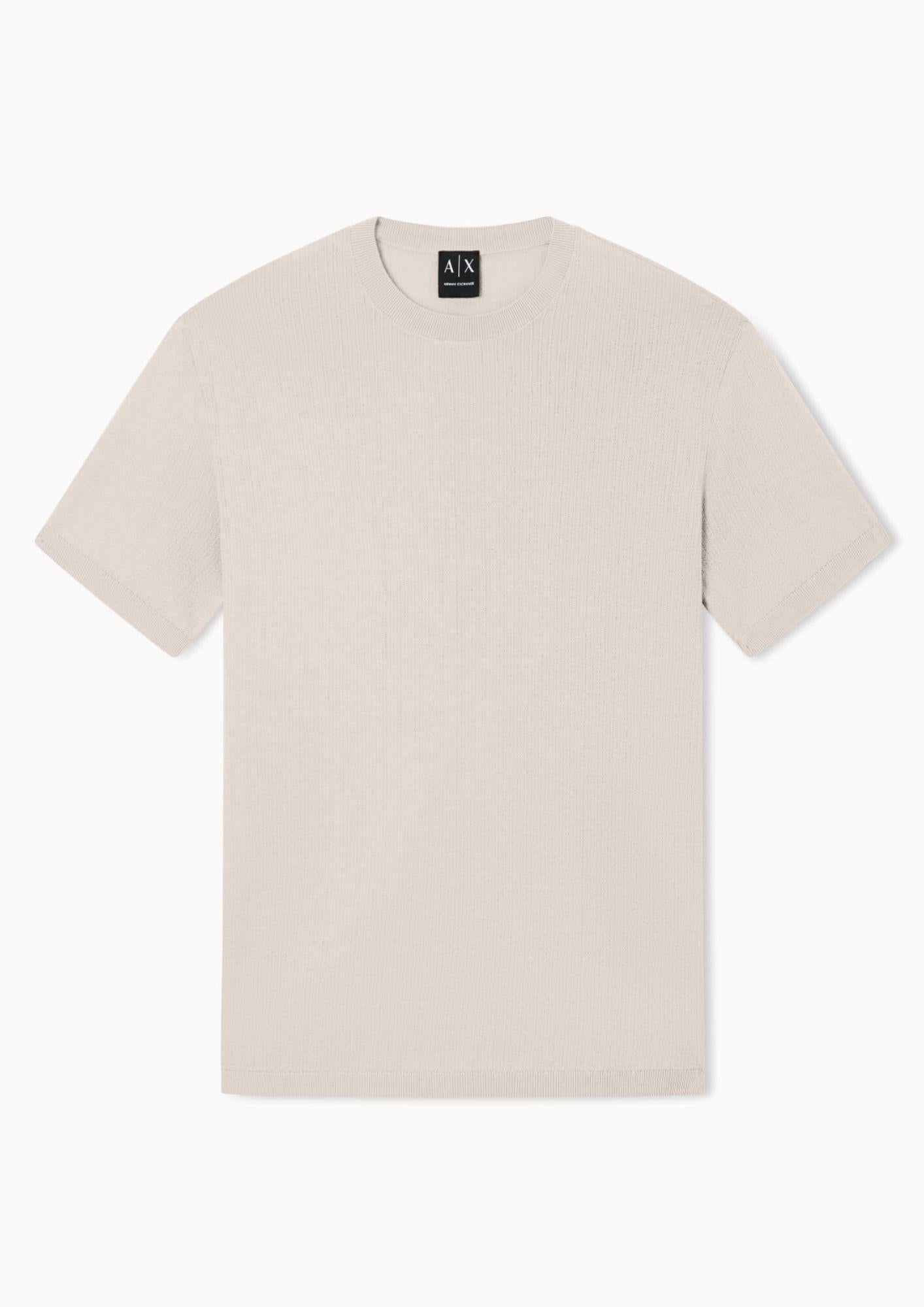 Armani Exchange Maglia Uomo Beige XM002439 AF22249 U6229 ARMANI EXCHANGE