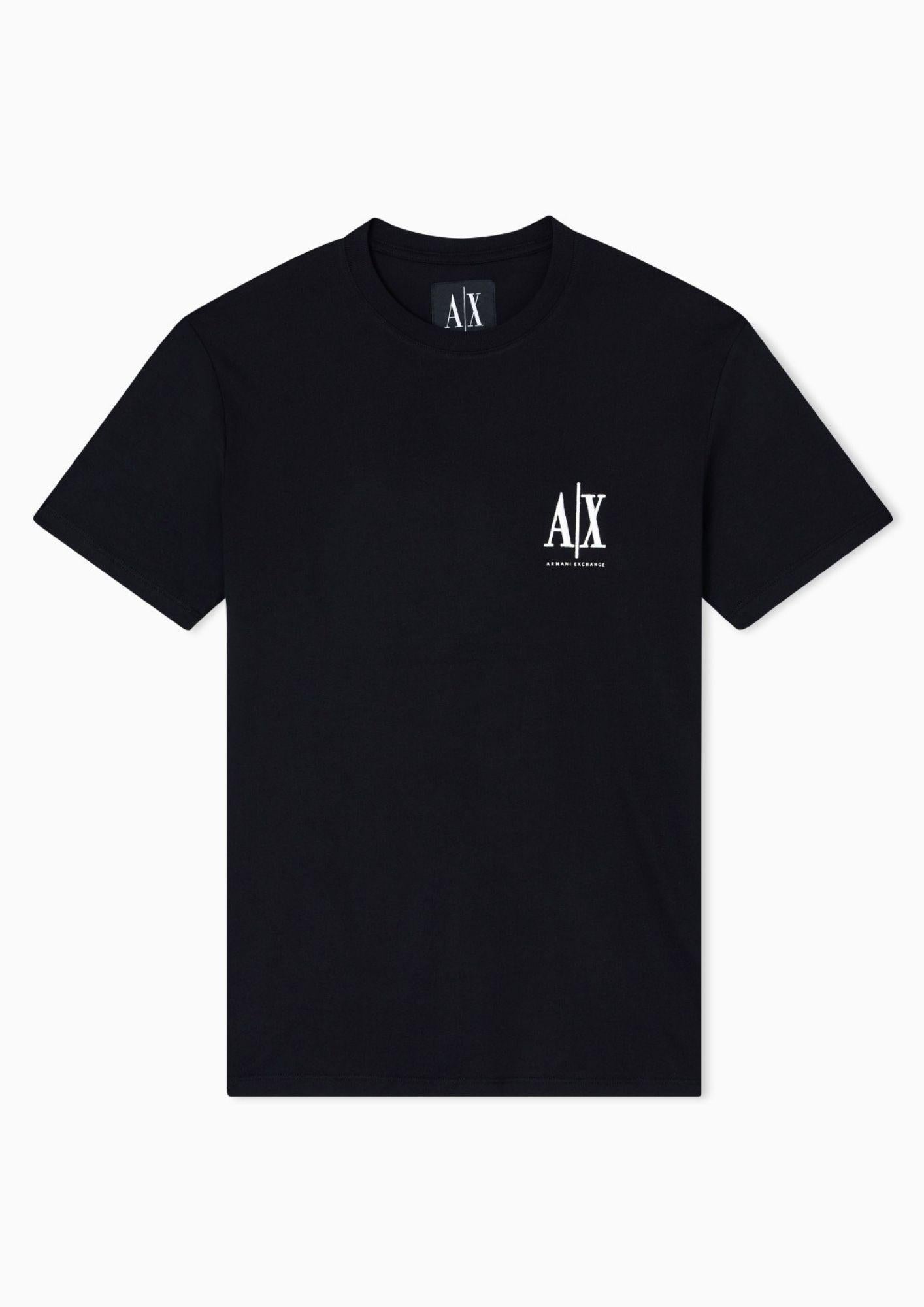 Armani Exchange T-Shirt Uomo Nera XM000365 AF12308 UC001 ARMANI EXCHANGE