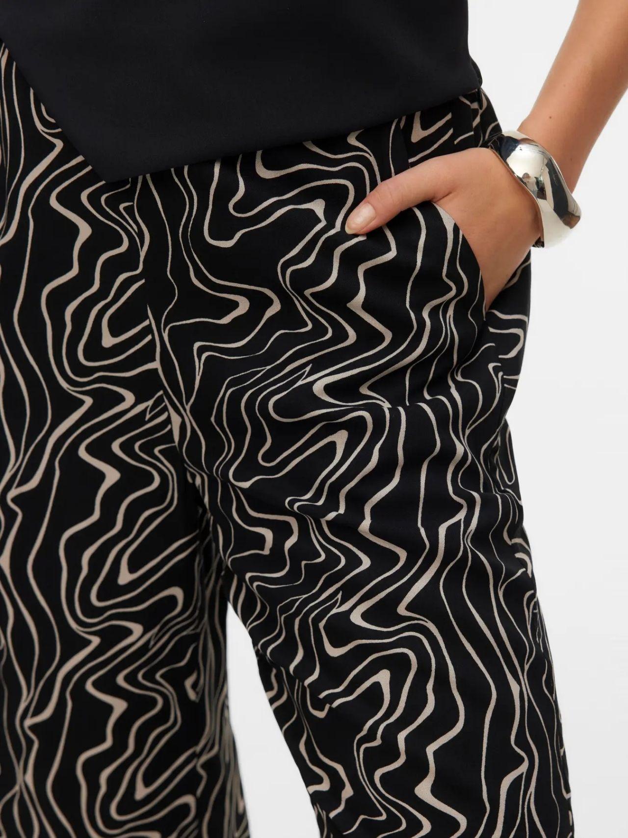 Vero Moda Pantalone Donna Easy Nero Dana 10297357 Black Dana VERO MODA