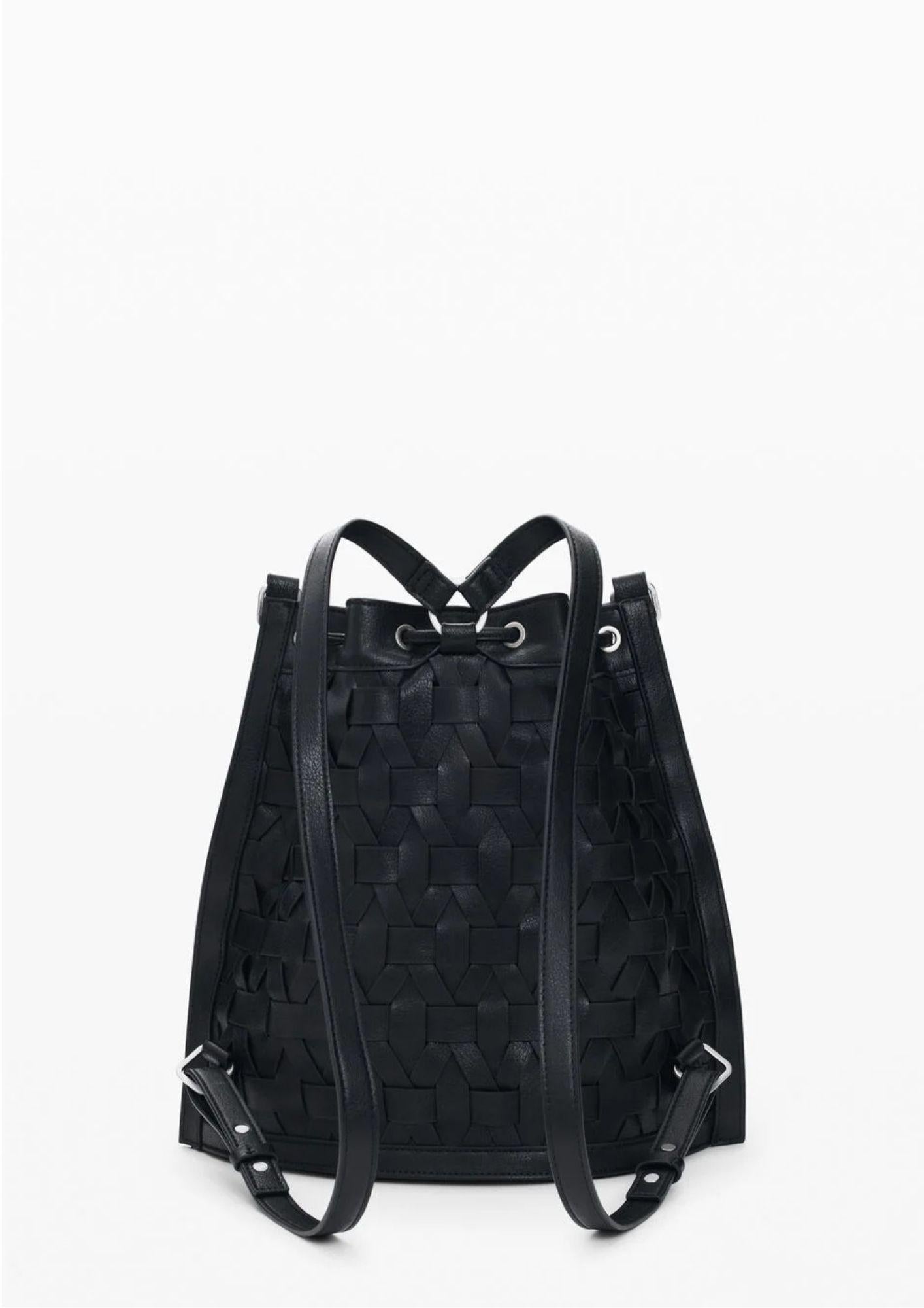 Desigual Zaino Donna Backargon Black Harlan Nero 26SAKP13 2000 DESIGUAL