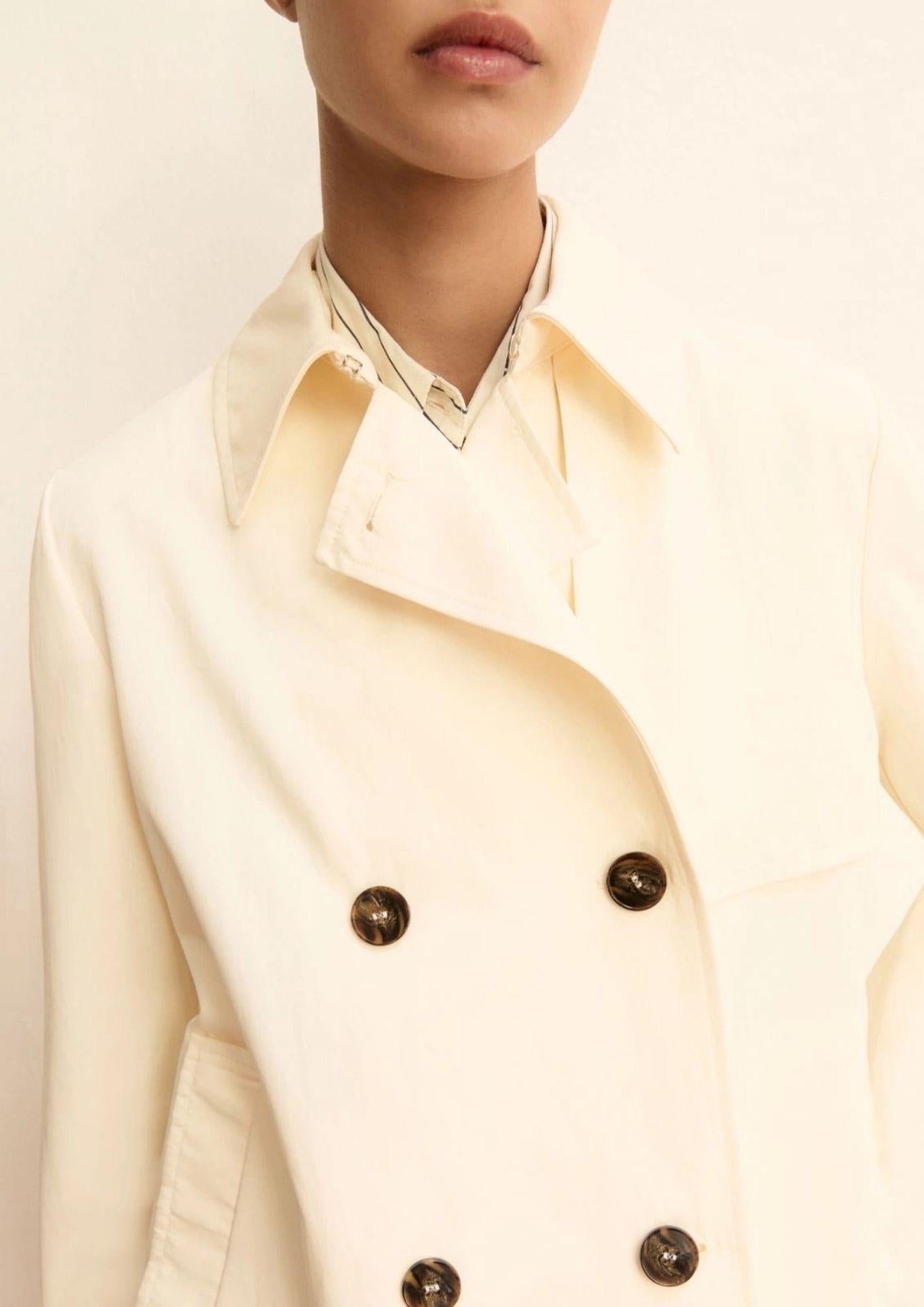 Emme Marella Impermiabile Donna Emmpelota Bianco Lana 2615021091200 001 EMME MARELLA