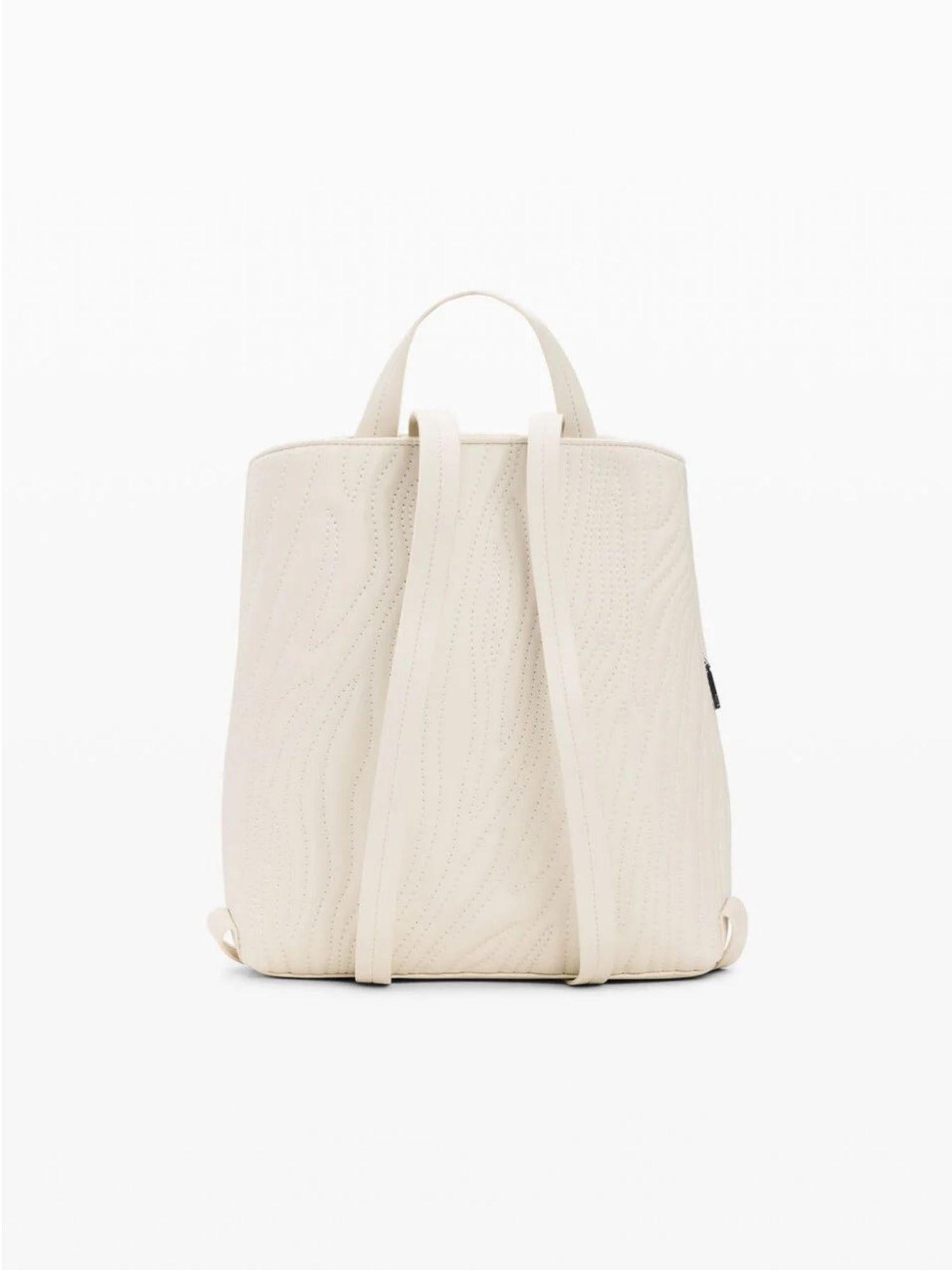 Desigual Zaino Donna Backhelium Mini Ecru Bianco 26SAKP41 1008 DESIGUAL