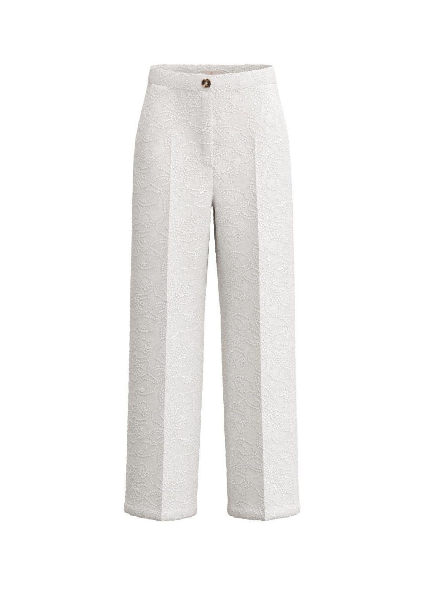 Emme Marella Pantalone Donna Emmtempra Bianco 2615131172200 006 EMME MARELLA