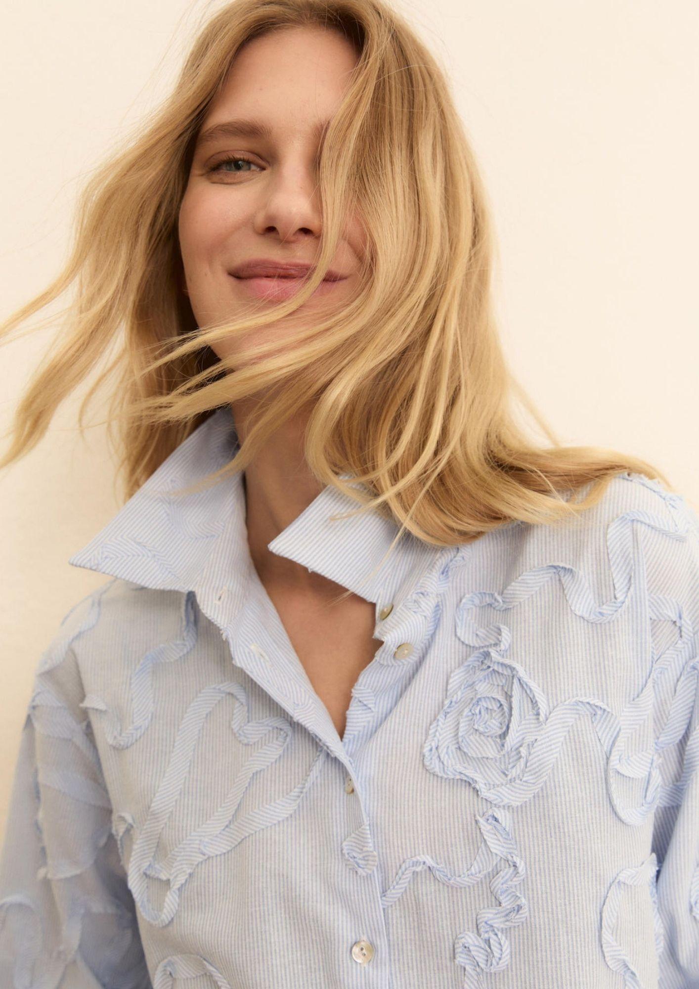 Emme Marella Camicia Donna Emipadre Azzurra 2615111024200 001 EMME MARELLA