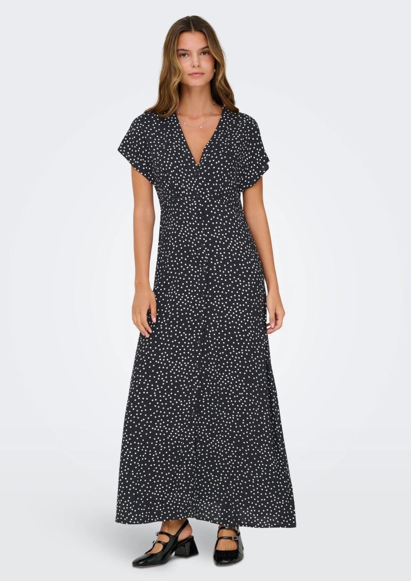 Only Abito Donna Nova Nero 15317842 Black ONLY