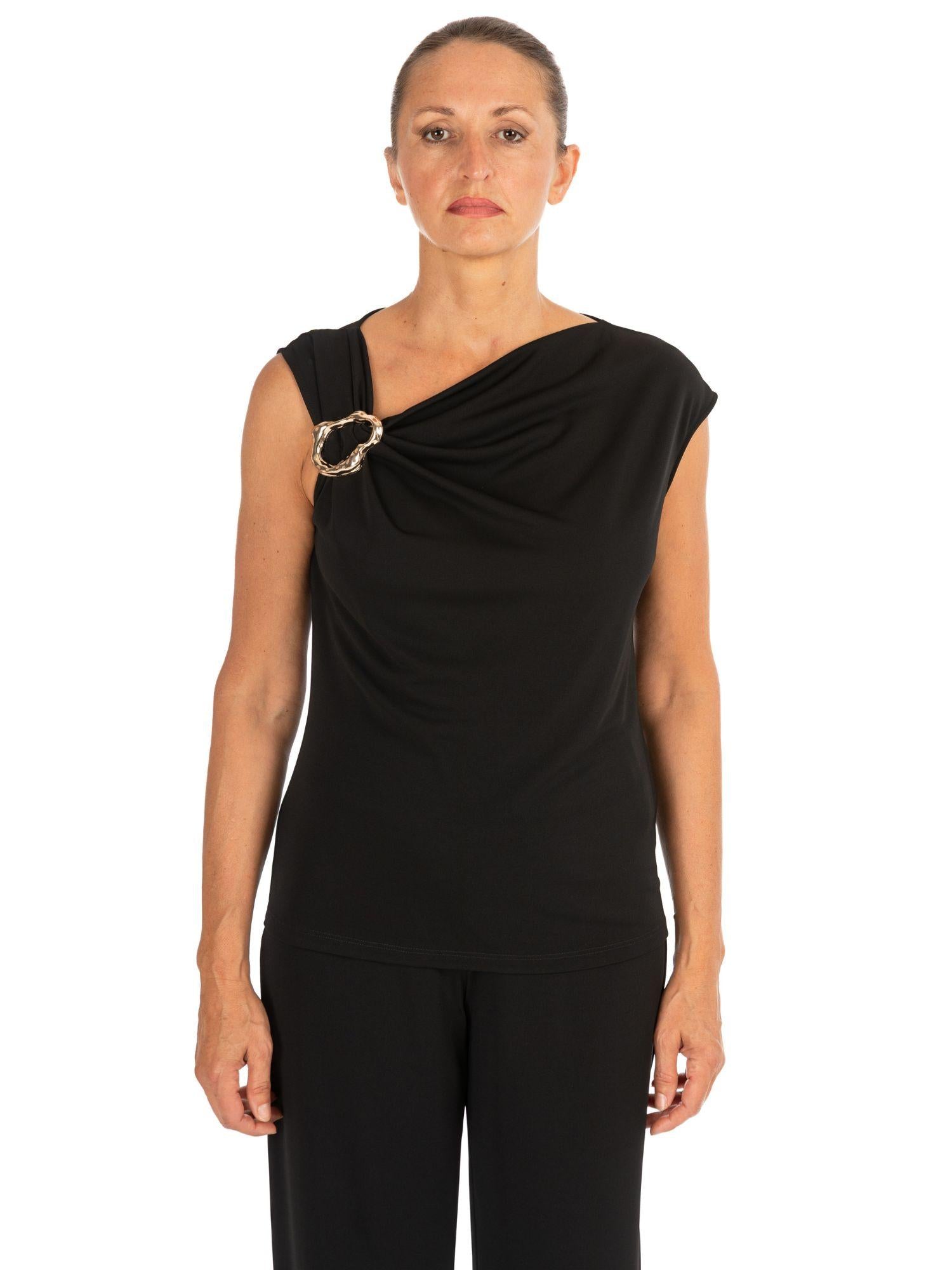 Diana Gallesi Canotta Donna Nera G071R000682N 33 DIANA GALLESI
