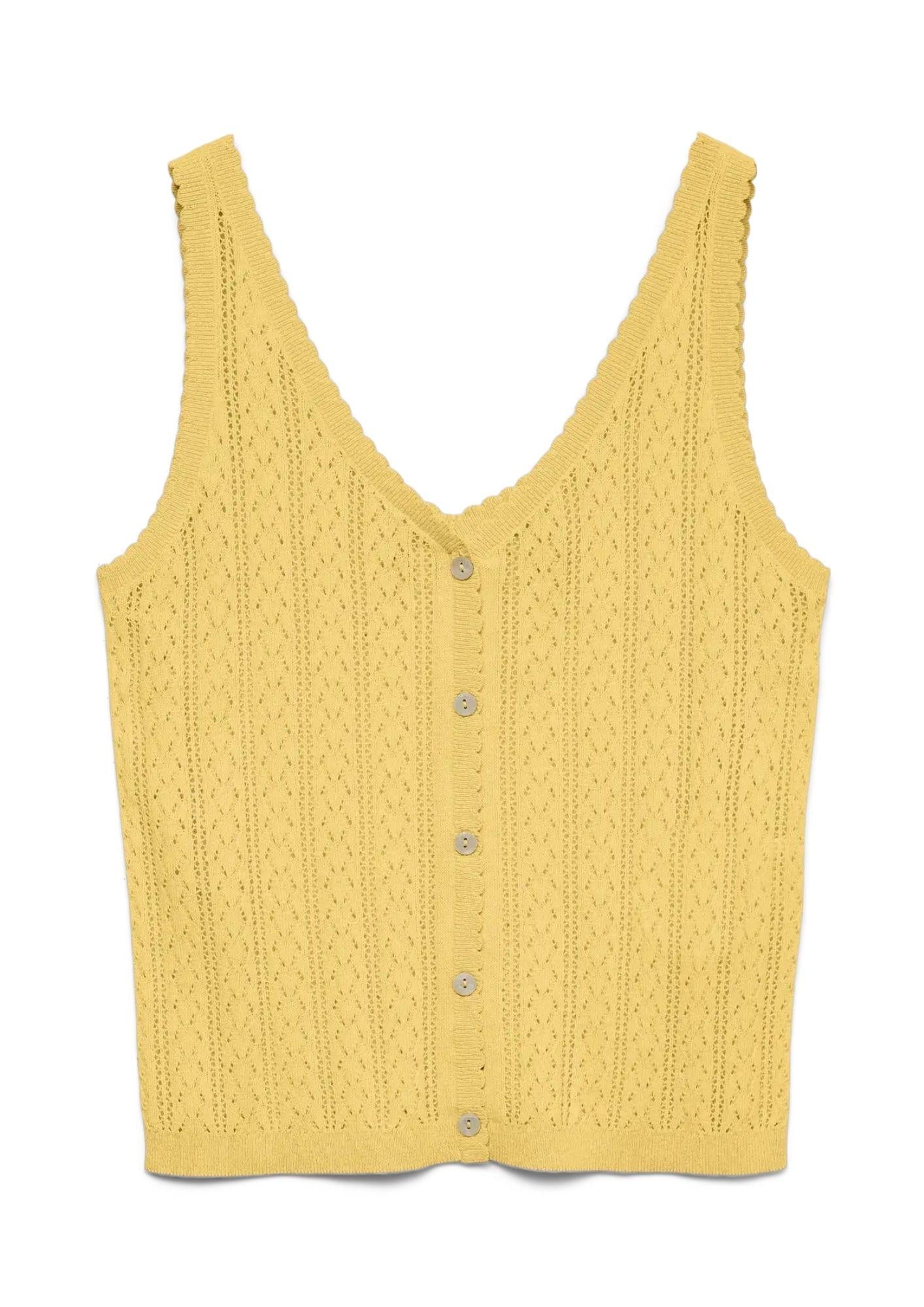 Vero Moda Canotta Donna Lux Giallo Oro 10342953 Golden Haze VERO MODA
