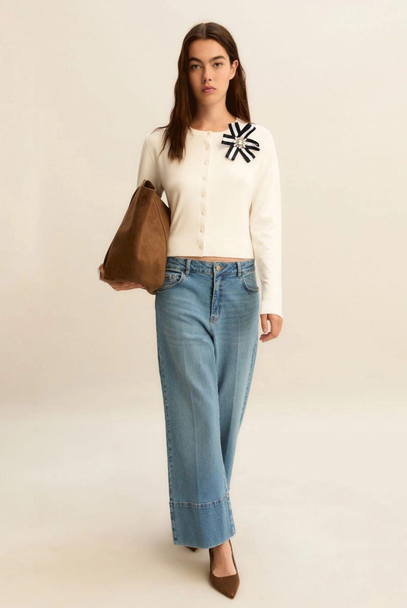 Emme Marella Jeans Donna Emmcropped Blu Chiaro 2615181011200 003 EMME MARELLA