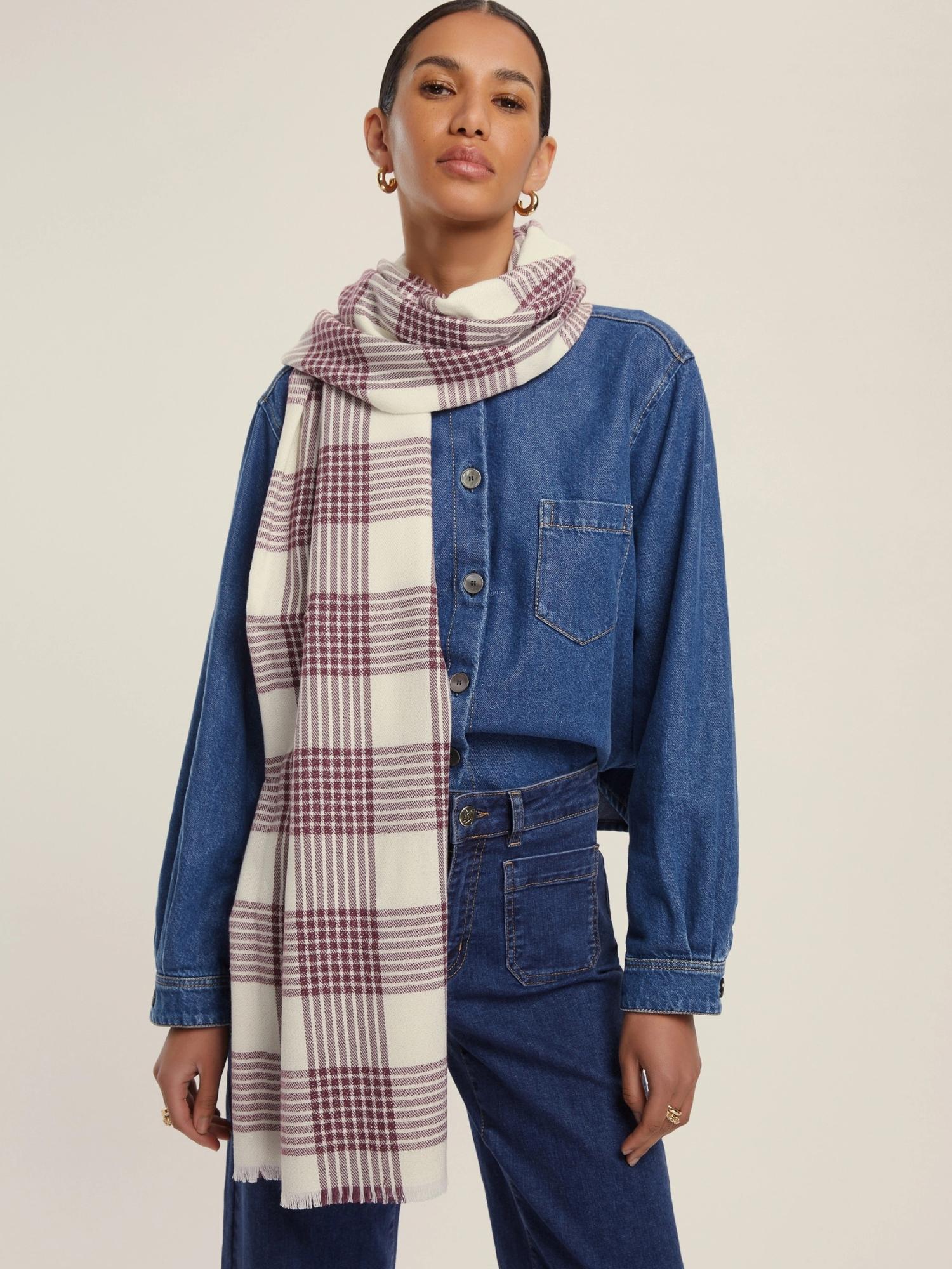 Emme Marella Stola con filo di lurex Donna Ciurma Ciclamino 2525546011200 006 EMME MARELLA