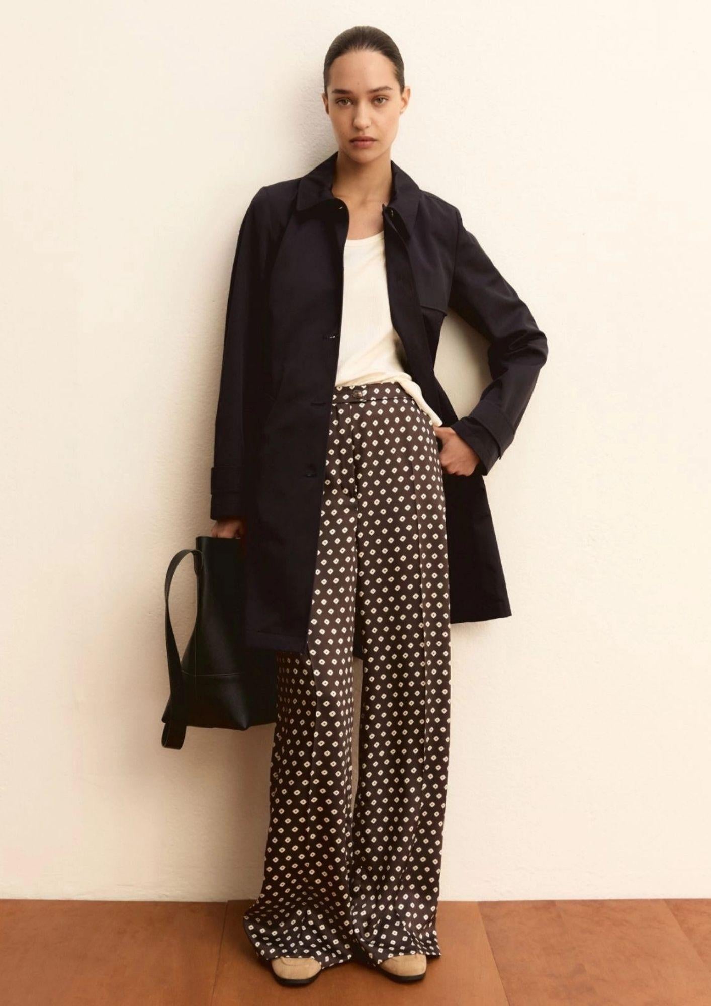 Emme Marella Pantalone Donna Emmbaobab Kaki Fantasia Rombi 2615131241200 008 EMME MARELLA