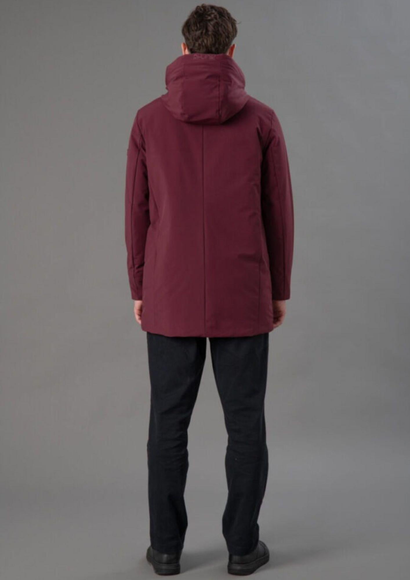 Rihunik Giacca Invernale Uomo Hugh Bordeaux RIMA252J F0120 098 RIHUNIK