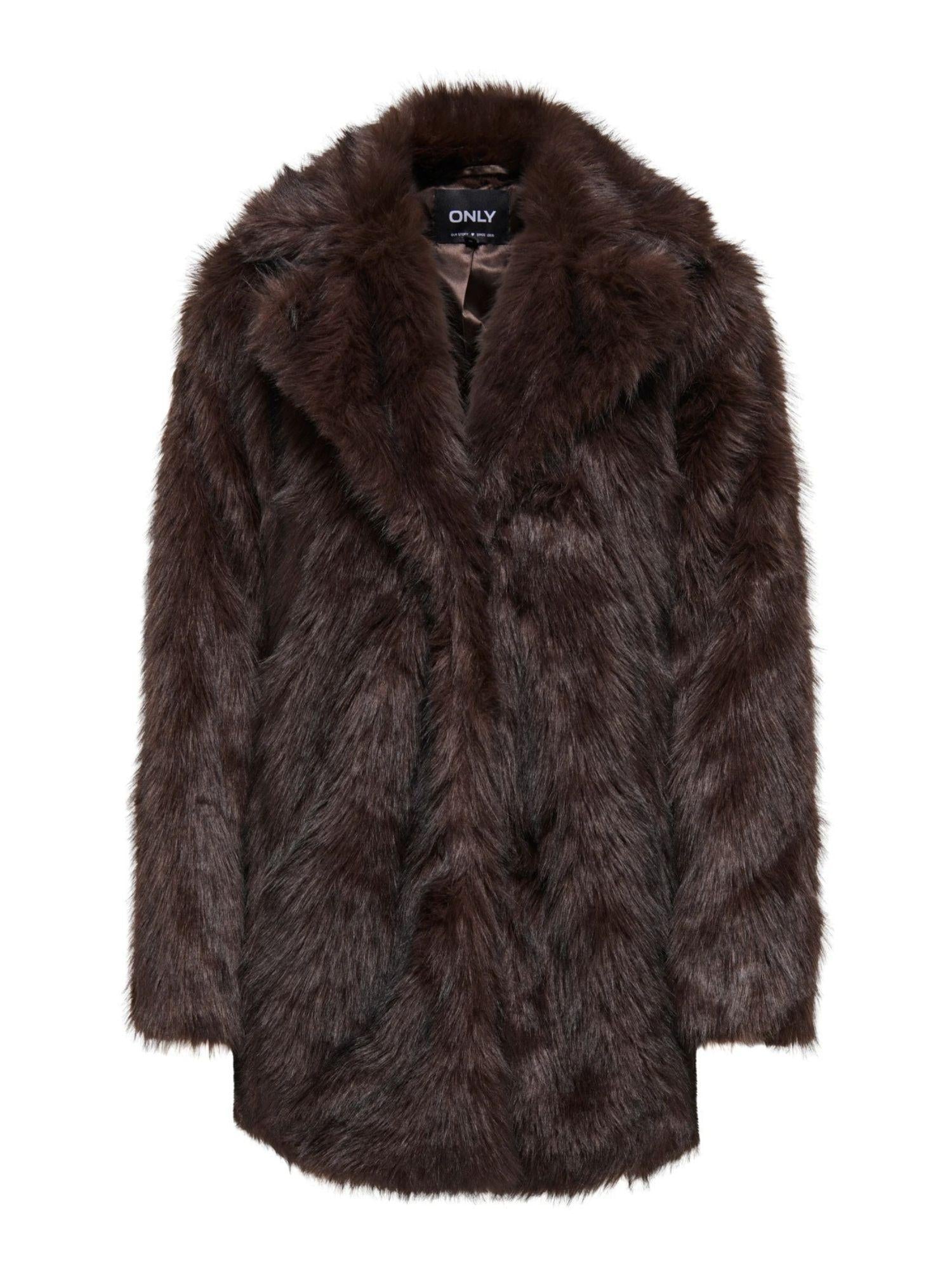 Only Cappotto Donna Dawn Marrone 15348976 Chocolate Torte ONLY