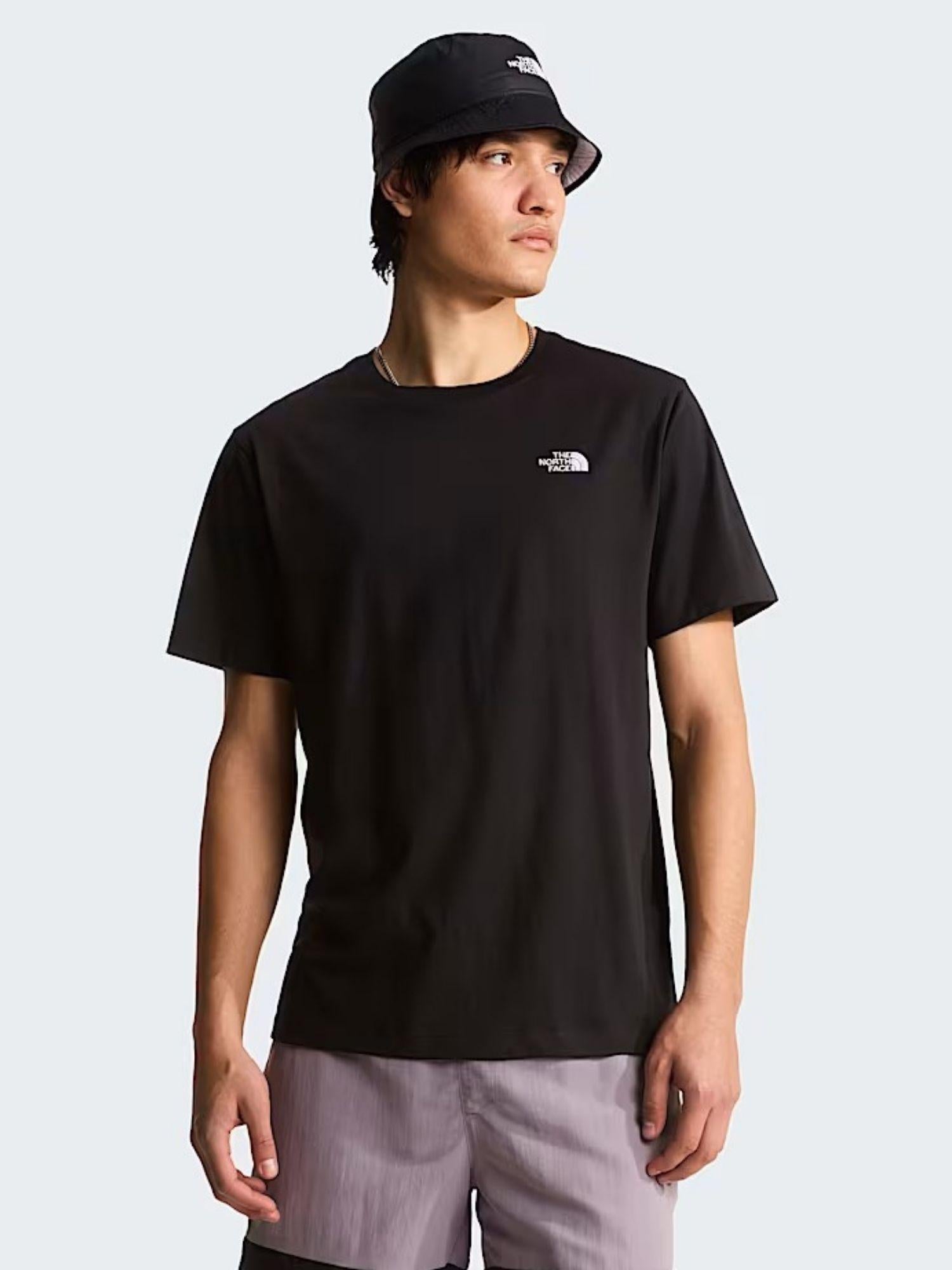 The North Face T-Shirt Uomo Nera Evolution Simple Dome Regular NF0A8CZ2 JK3 THE NORTH FACE