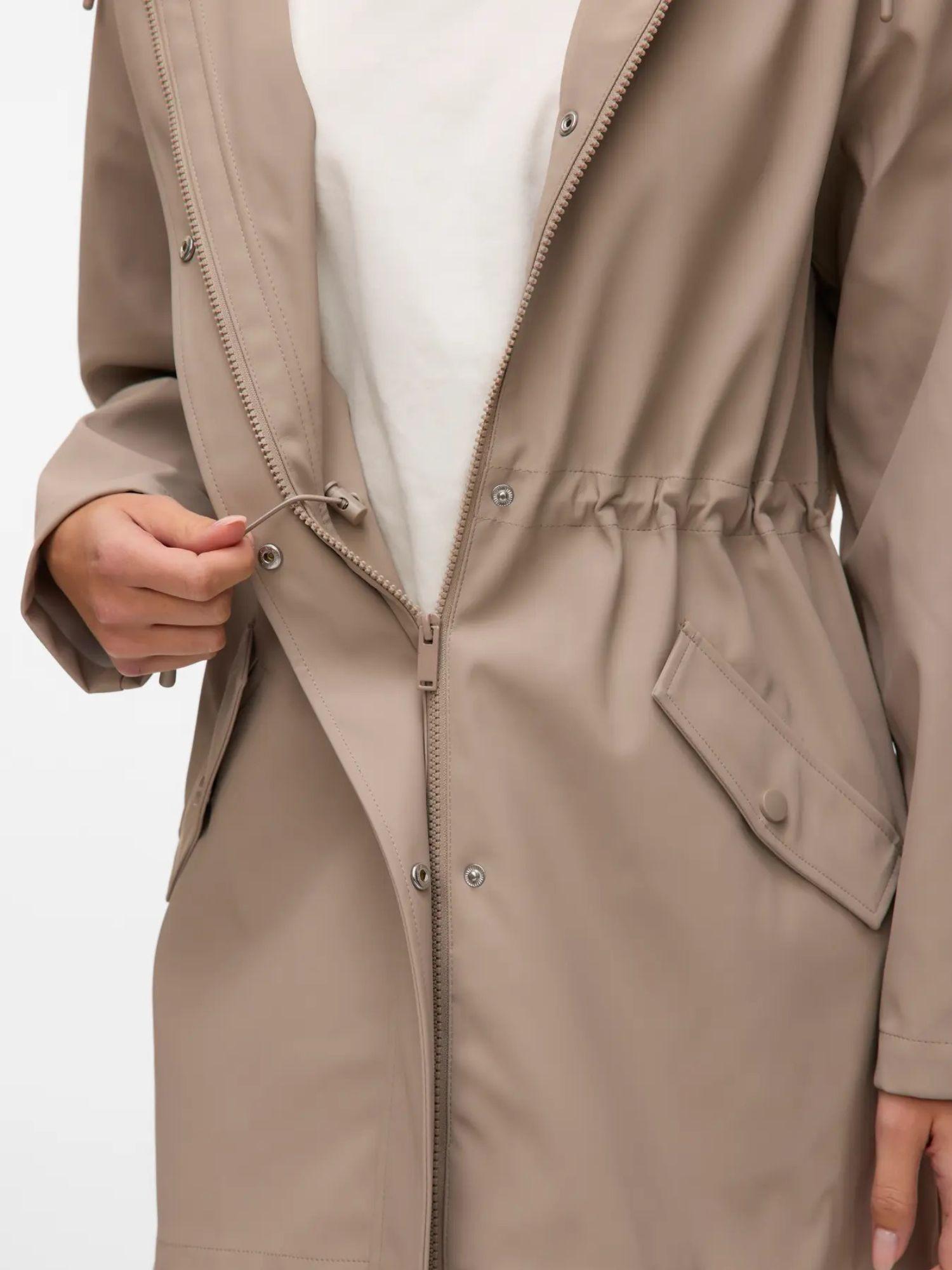 Vero Moda Giacca Donna Impermeabile Grey Peat VMMalou 10266982 Moon Rock VERO MODA